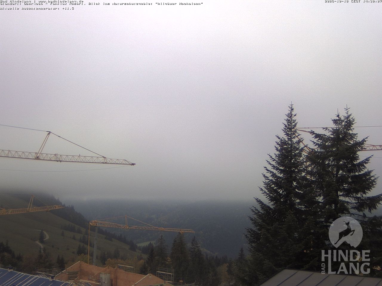 Archiv Foto Webcam Naturschutzgebiet "Allgäuer Hochalpen" vom Kinderhotel Oberjoch aus gesehen