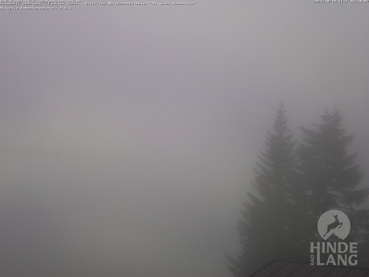 Archiv Foto Webcam Naturschutzgebiet "Allgäuer Hochalpen" vom Kinderhotel Oberjoch aus gesehen