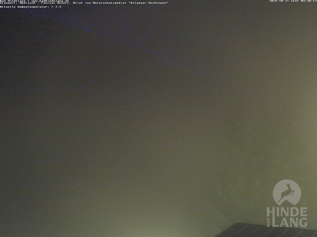 Archiv Foto Webcam Naturschutzgebiet "Allgäuer Hochalpen" vom Kinderhotel Oberjoch aus gesehen