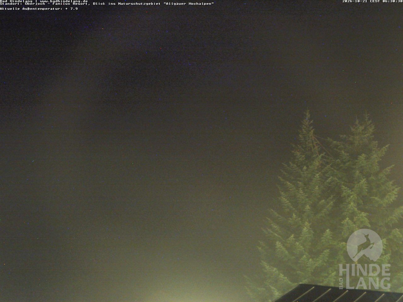 Archiv Foto Webcam Naturschutzgebiet "Allgäuer Hochalpen" vom Kinderhotel Oberjoch aus gesehen