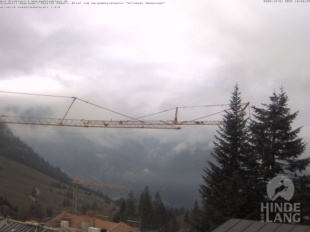 Archiv Foto Webcam Naturschutzgebiet "Allgäuer Hochalpen" vom Kinderhotel Oberjoch aus gesehen