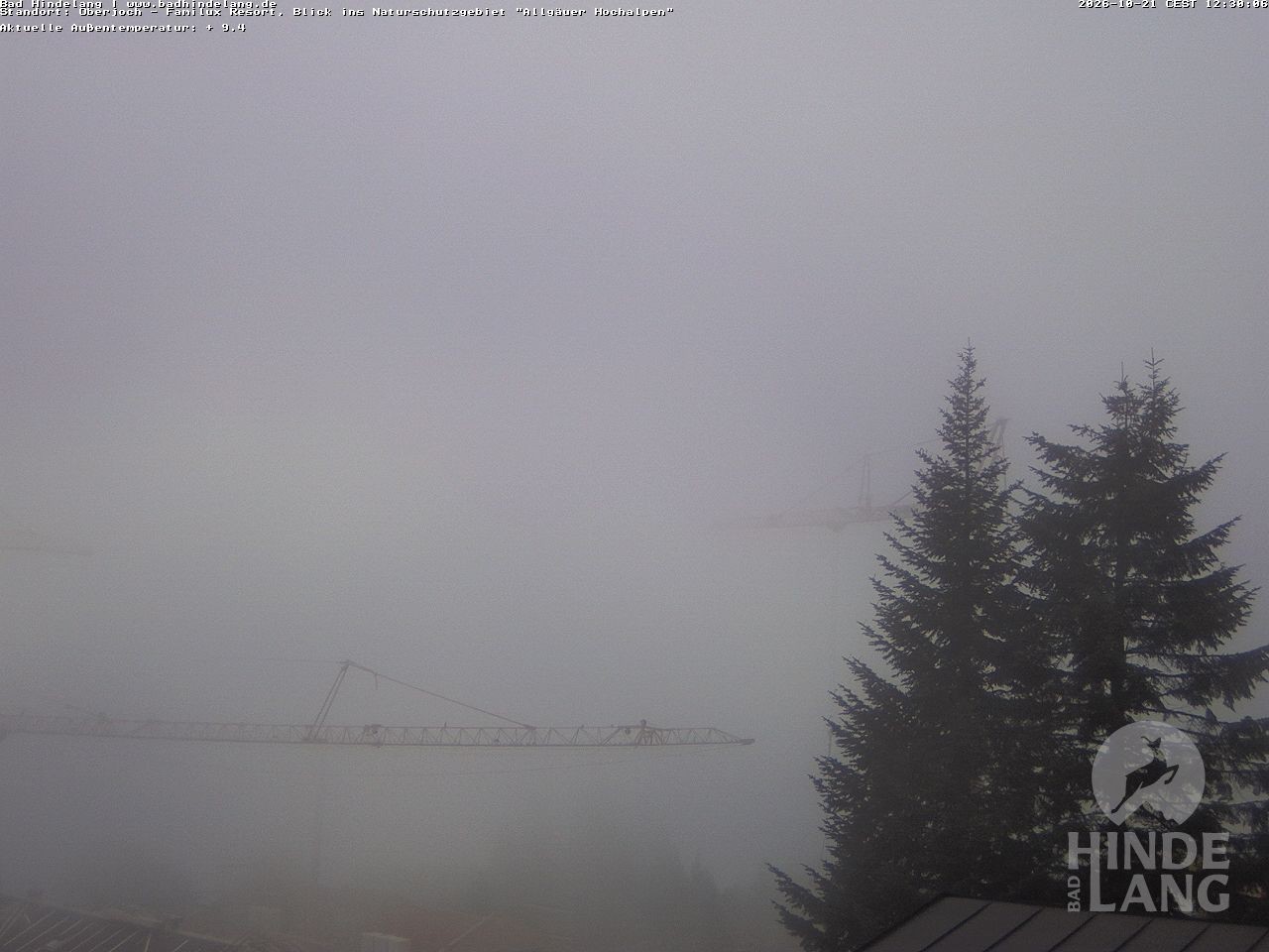 Archiv Foto Webcam Naturschutzgebiet "Allgäuer Hochalpen" vom Kinderhotel Oberjoch aus gesehen
