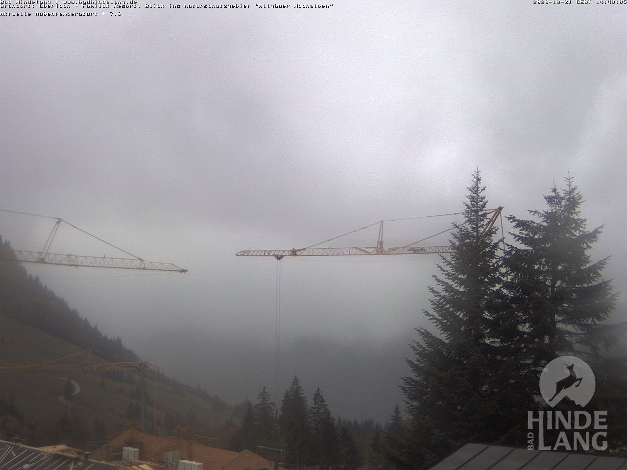 Archiv Foto Webcam Naturschutzgebiet "Allgäuer Hochalpen" vom Kinderhotel Oberjoch aus gesehen