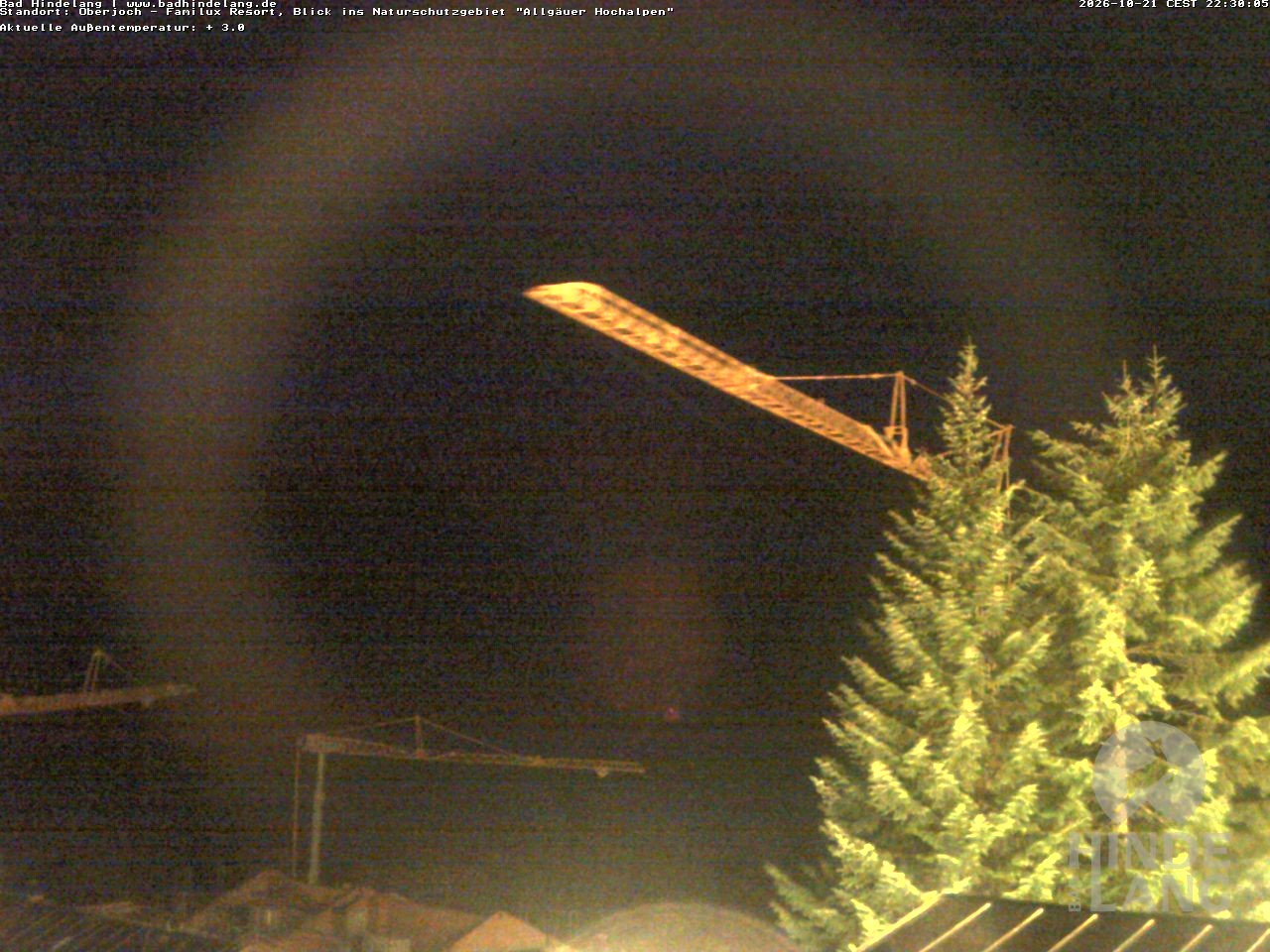 Archiv Foto Webcam Naturschutzgebiet "Allgäuer Hochalpen" vom Kinderhotel Oberjoch aus gesehen