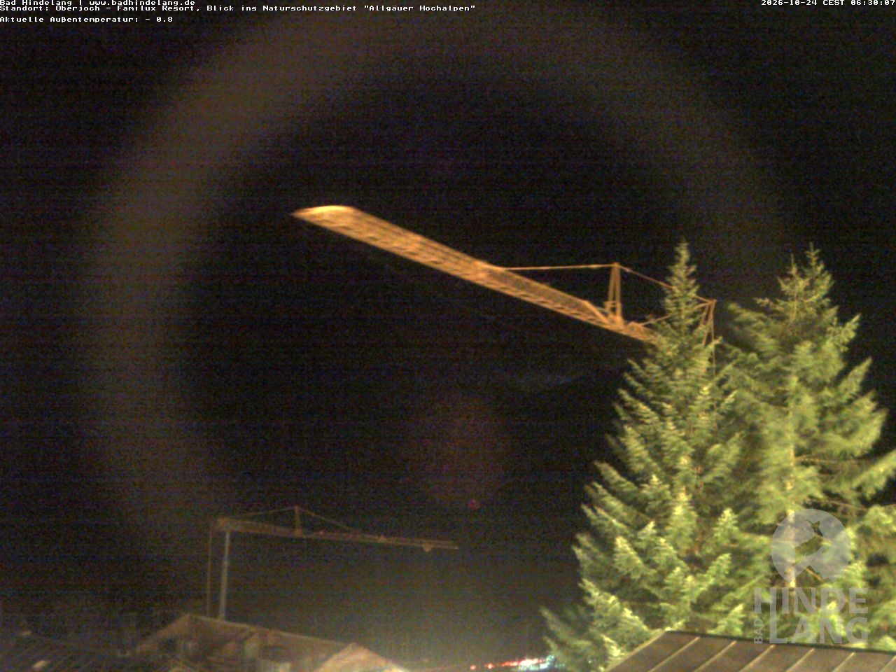 Archiv Foto Webcam Naturschutzgebiet "Allgäuer Hochalpen" vom Kinderhotel Oberjoch aus gesehen