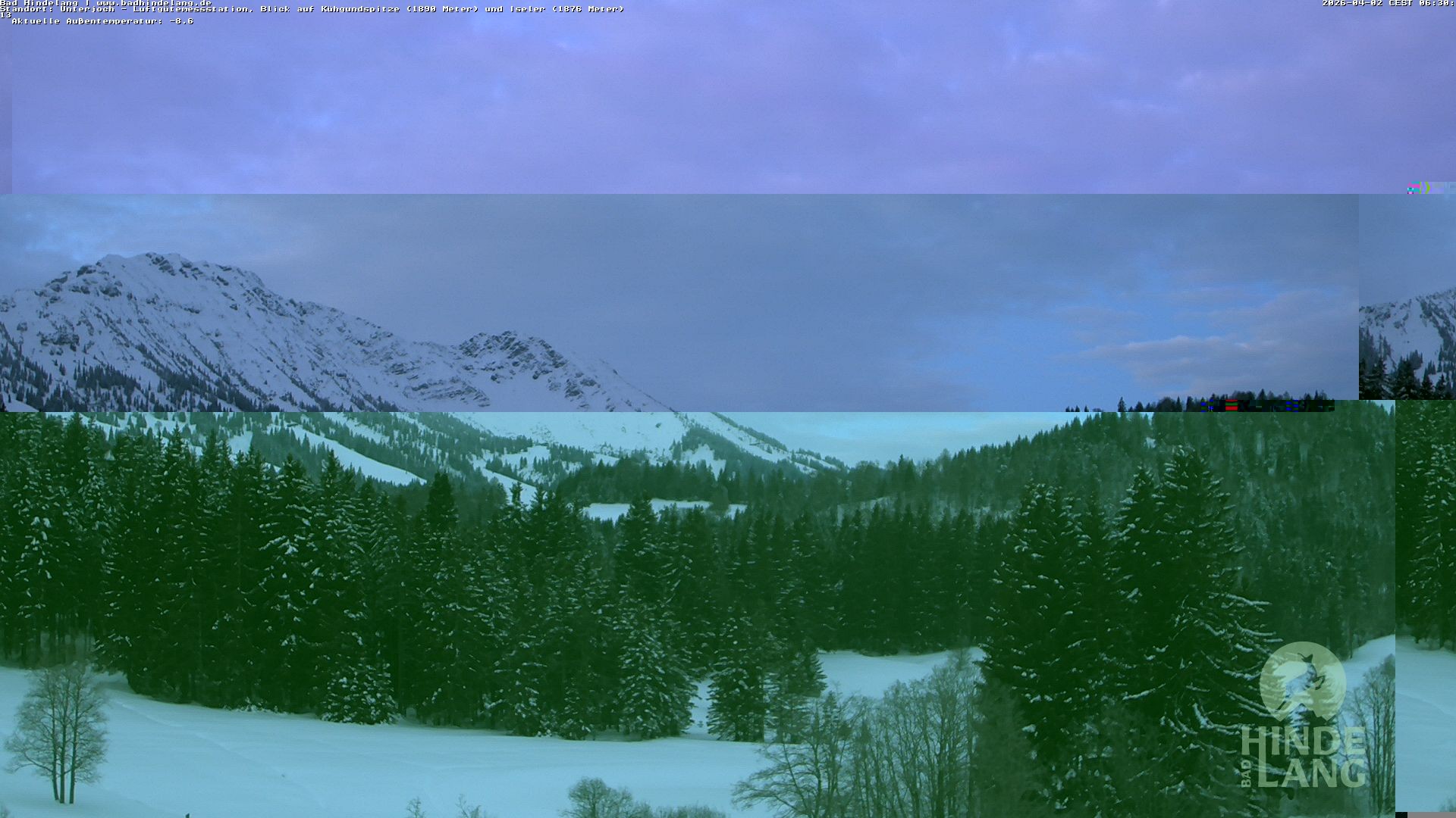 Archived image Unterjoch webcam