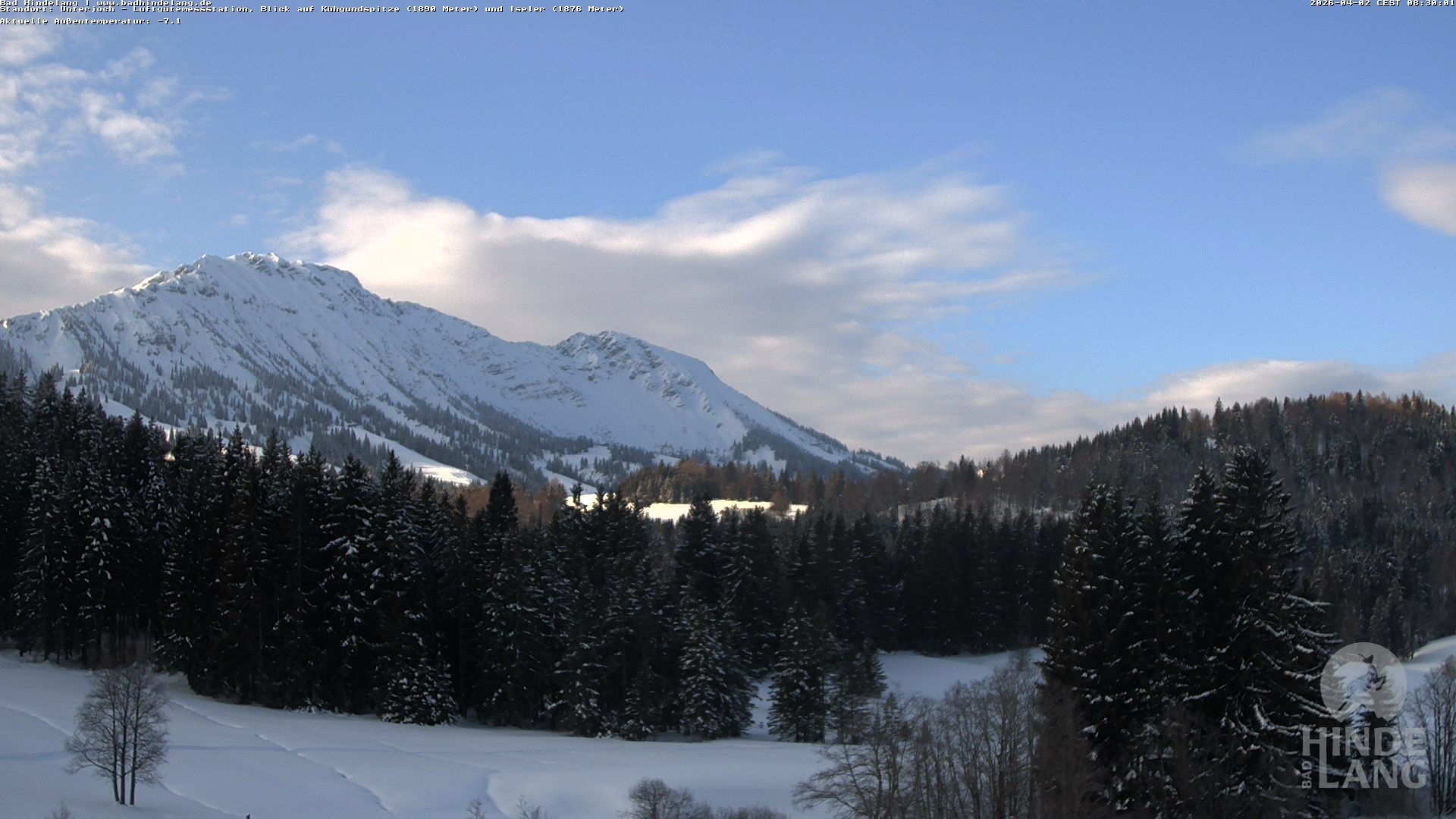 Archived image Unterjoch webcam