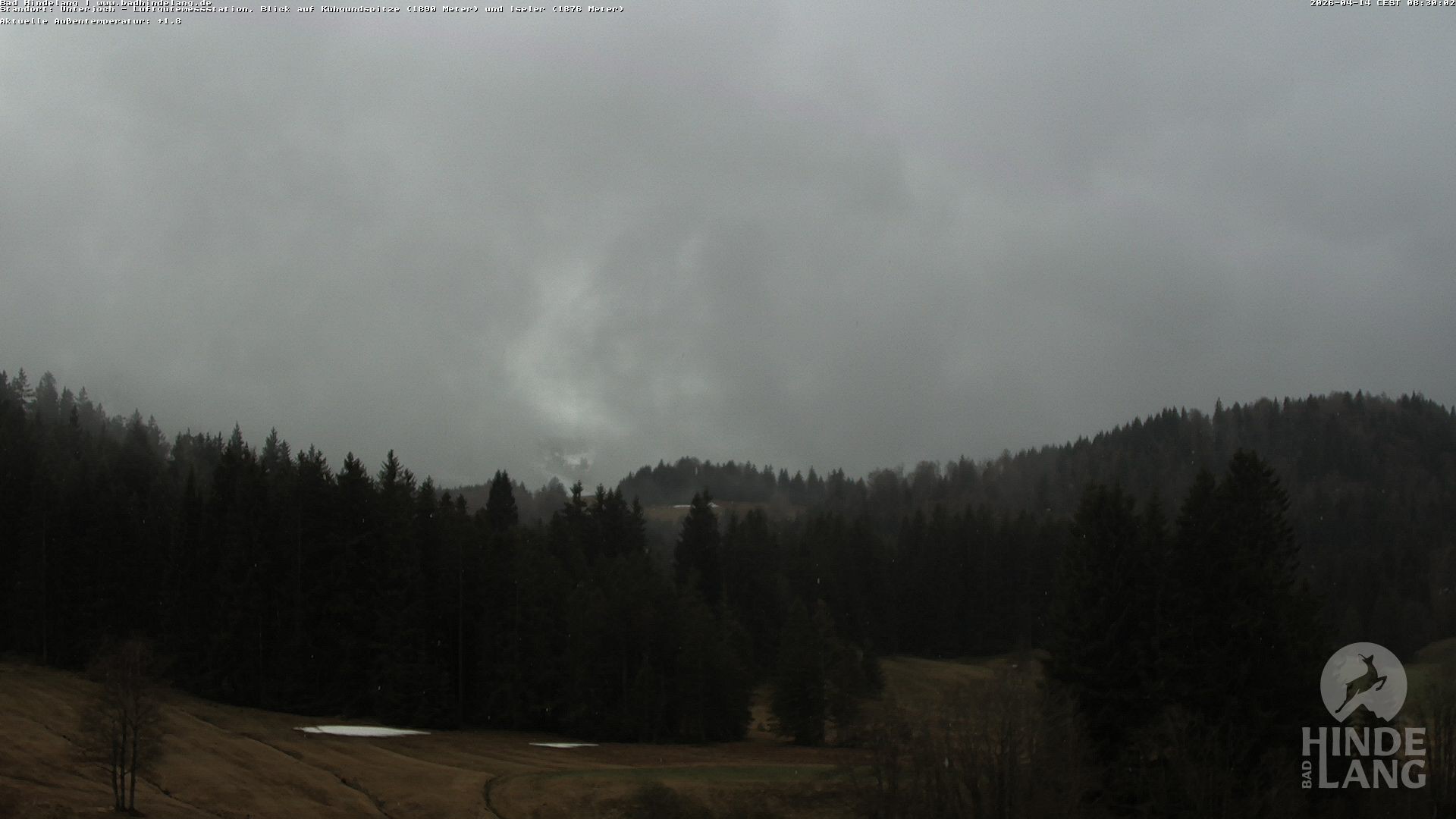 Archiv Foto Webcam Aussicht von der Region Unterjoch