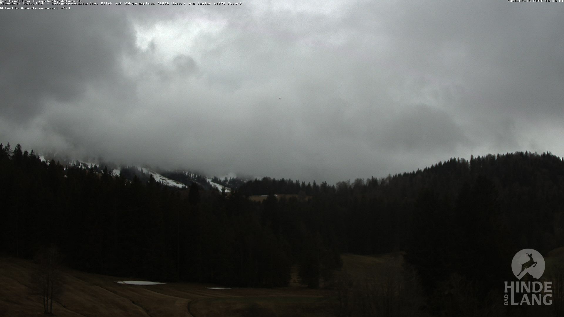 Archiv Foto Webcam Aussicht von der Region Unterjoch