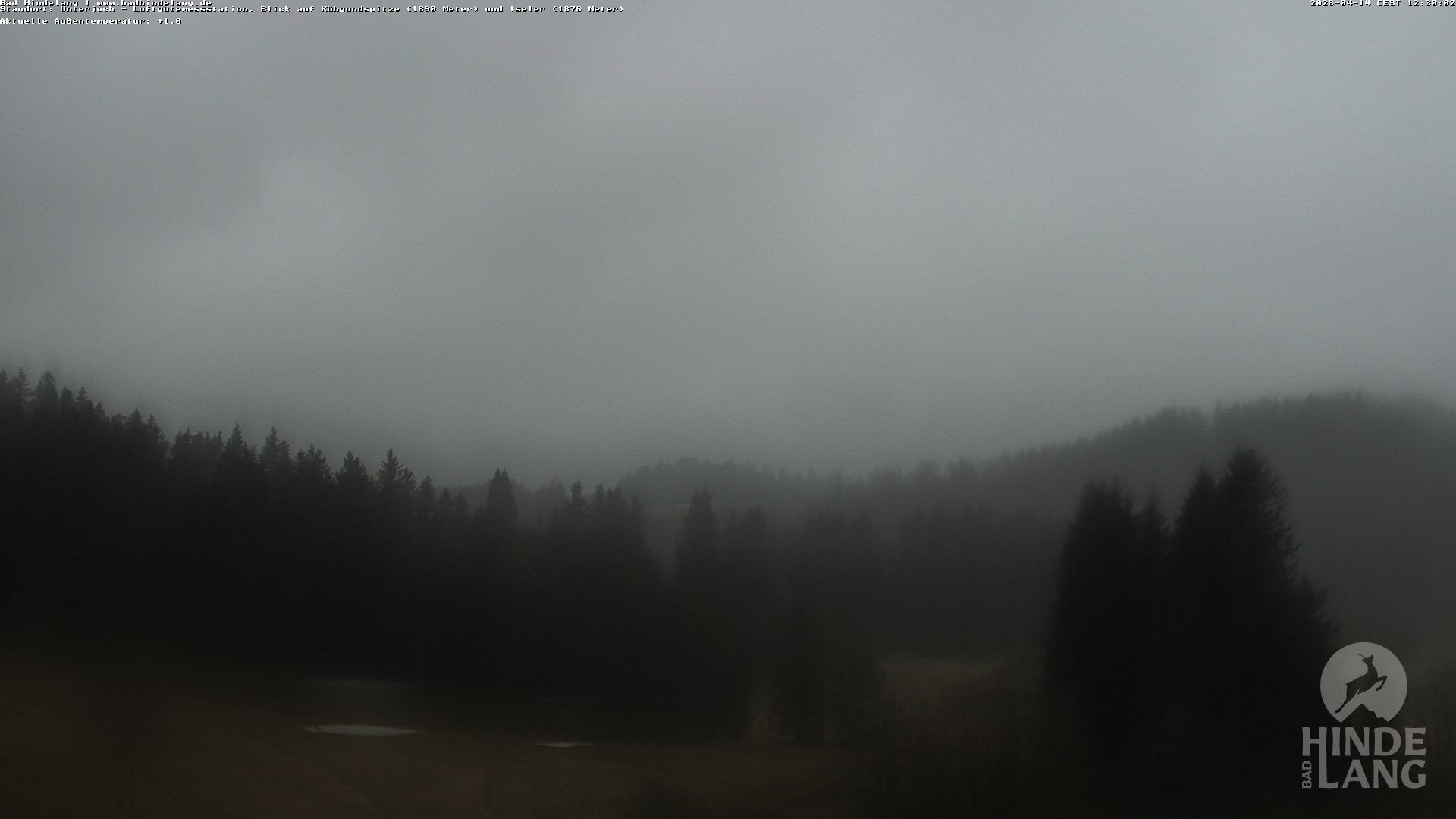 Archiv Foto Webcam Aussicht von der Region Unterjoch