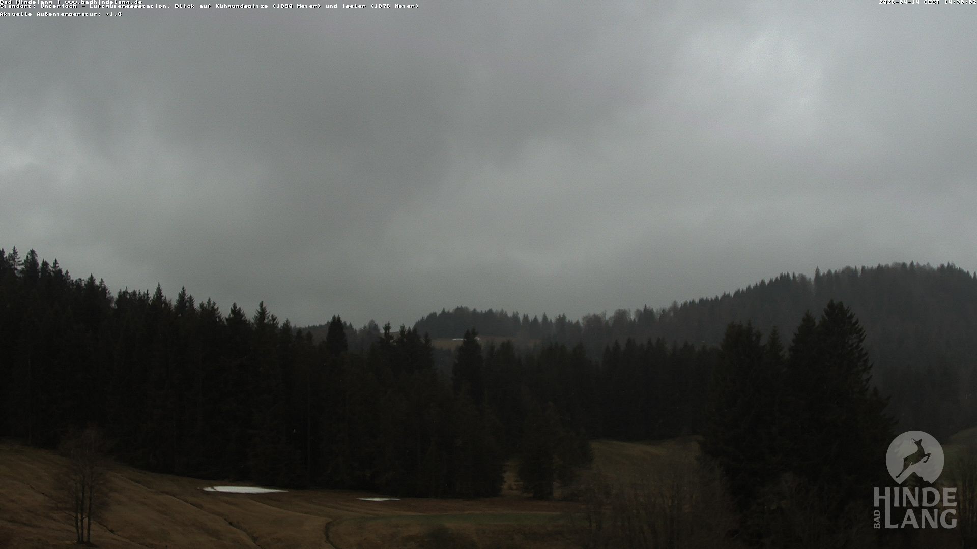 Archiv Foto Webcam Aussicht von der Region Unterjoch