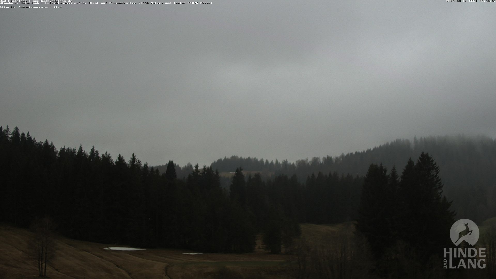 Archiv Foto Webcam Aussicht von der Region Unterjoch