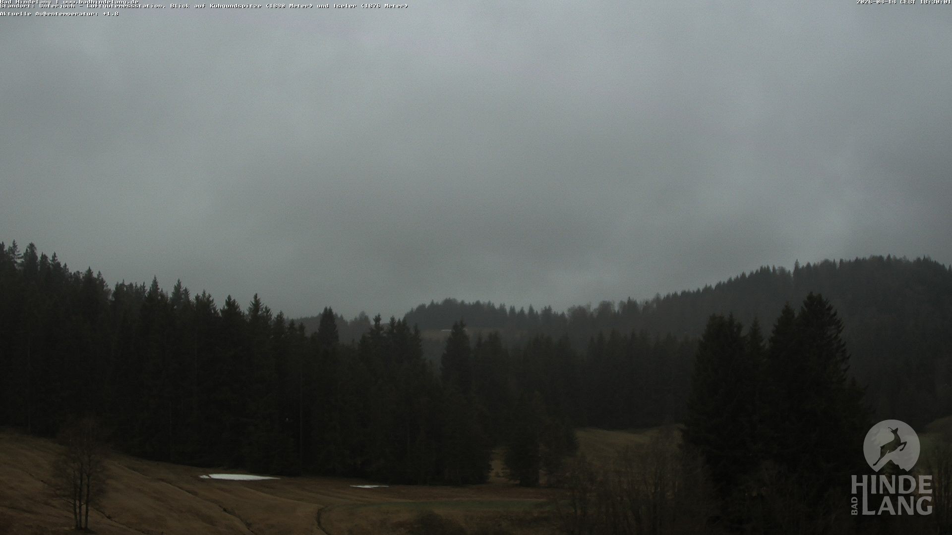 Archiv Foto Webcam Aussicht von der Region Unterjoch
