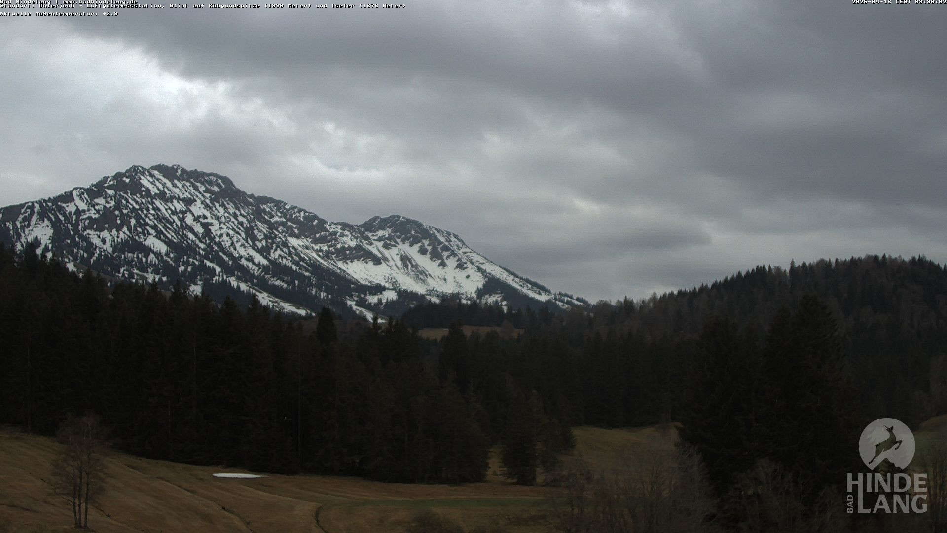 Archiv Foto Webcam Aussicht von der Region Unterjoch