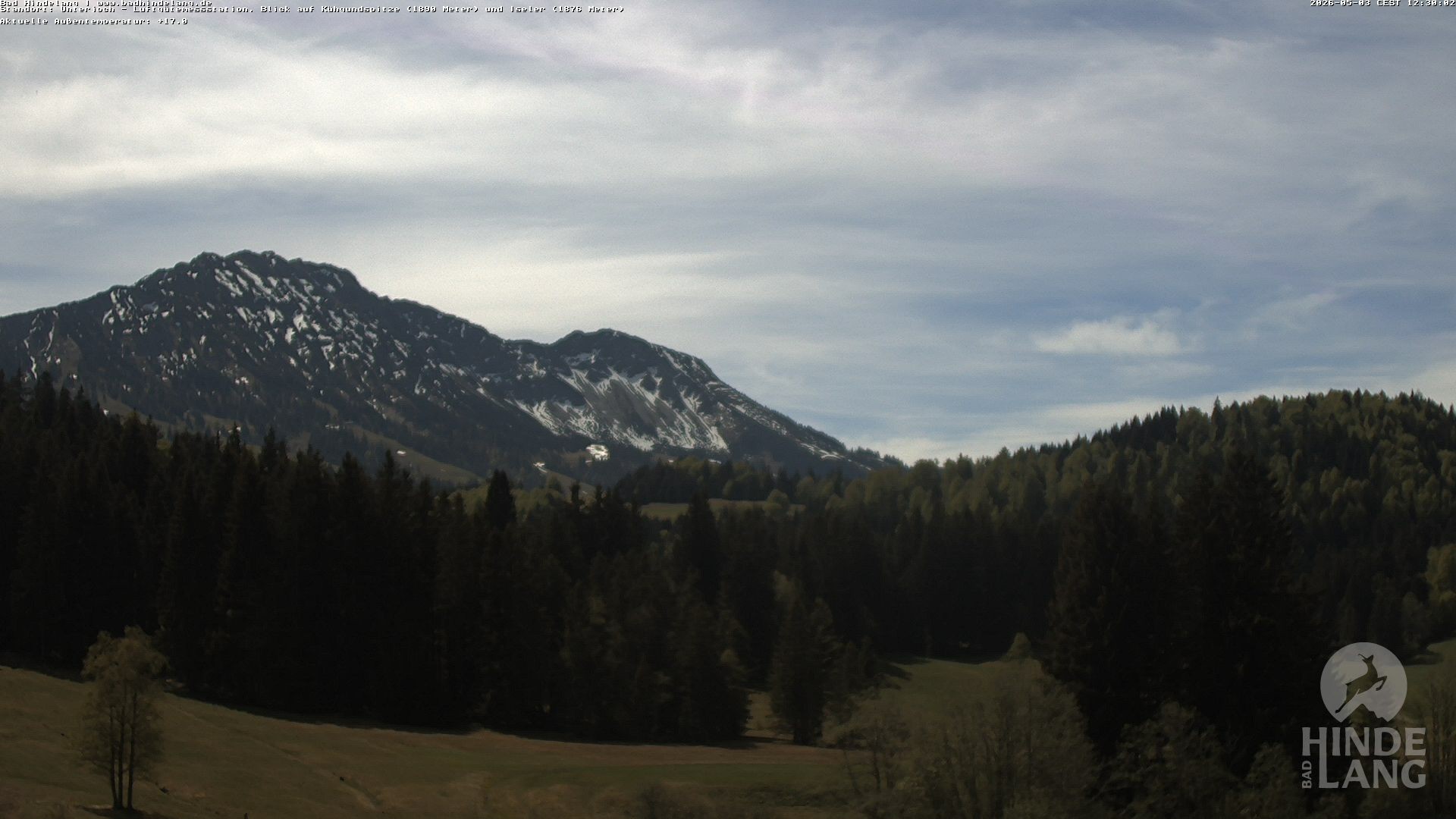 Archiv Foto Webcam Aussicht von der Region Unterjoch