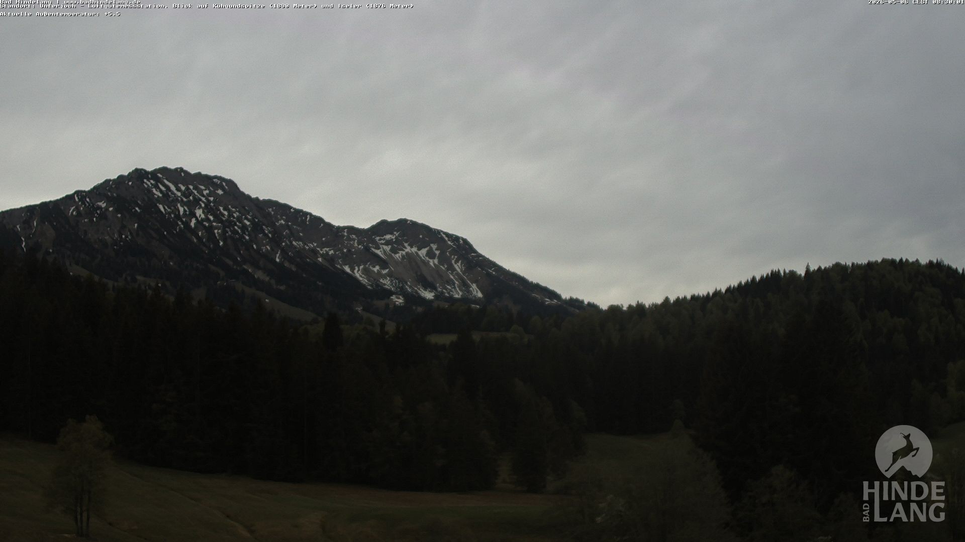 Archiv Foto Webcam Aussicht von der Region Unterjoch