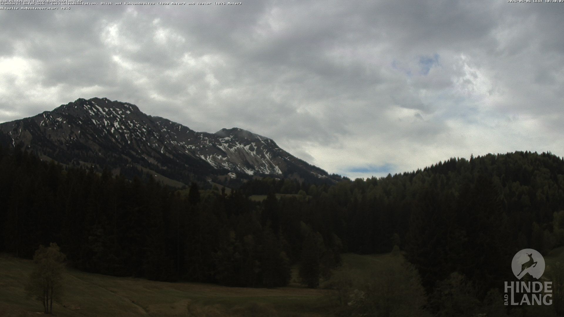 Archiv Foto Webcam Aussicht von der Region Unterjoch