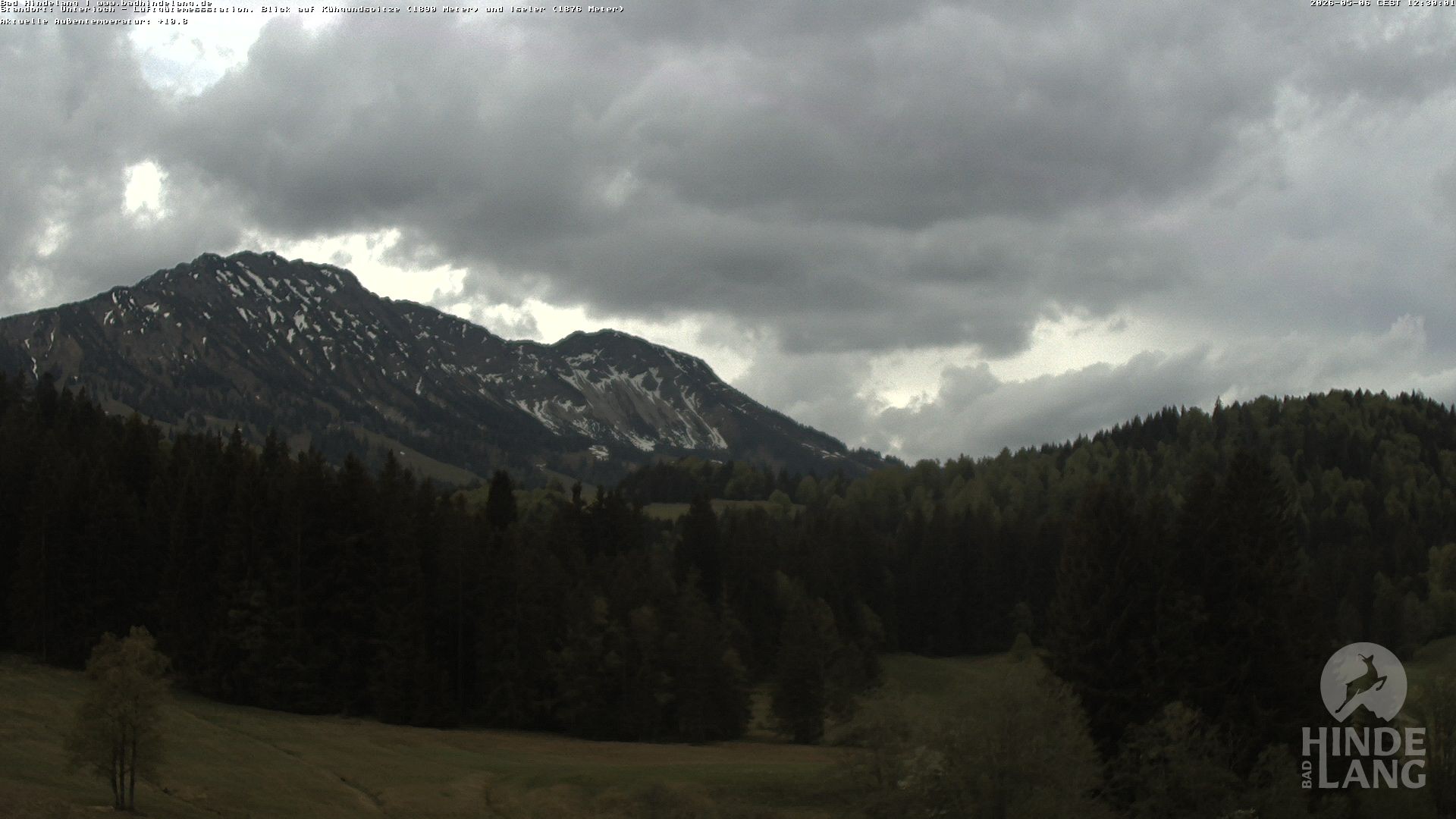 Archiv Foto Webcam Aussicht von der Region Unterjoch