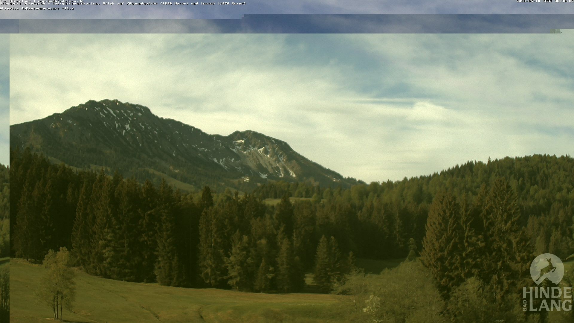 Archiv Foto Webcam Aussicht von der Region Unterjoch
