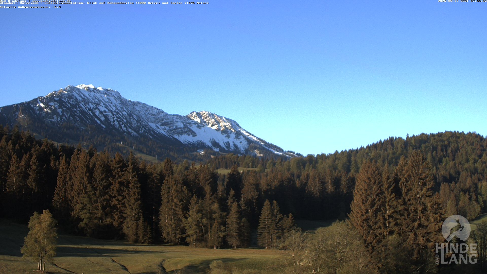 Archived image Unterjoch webcam