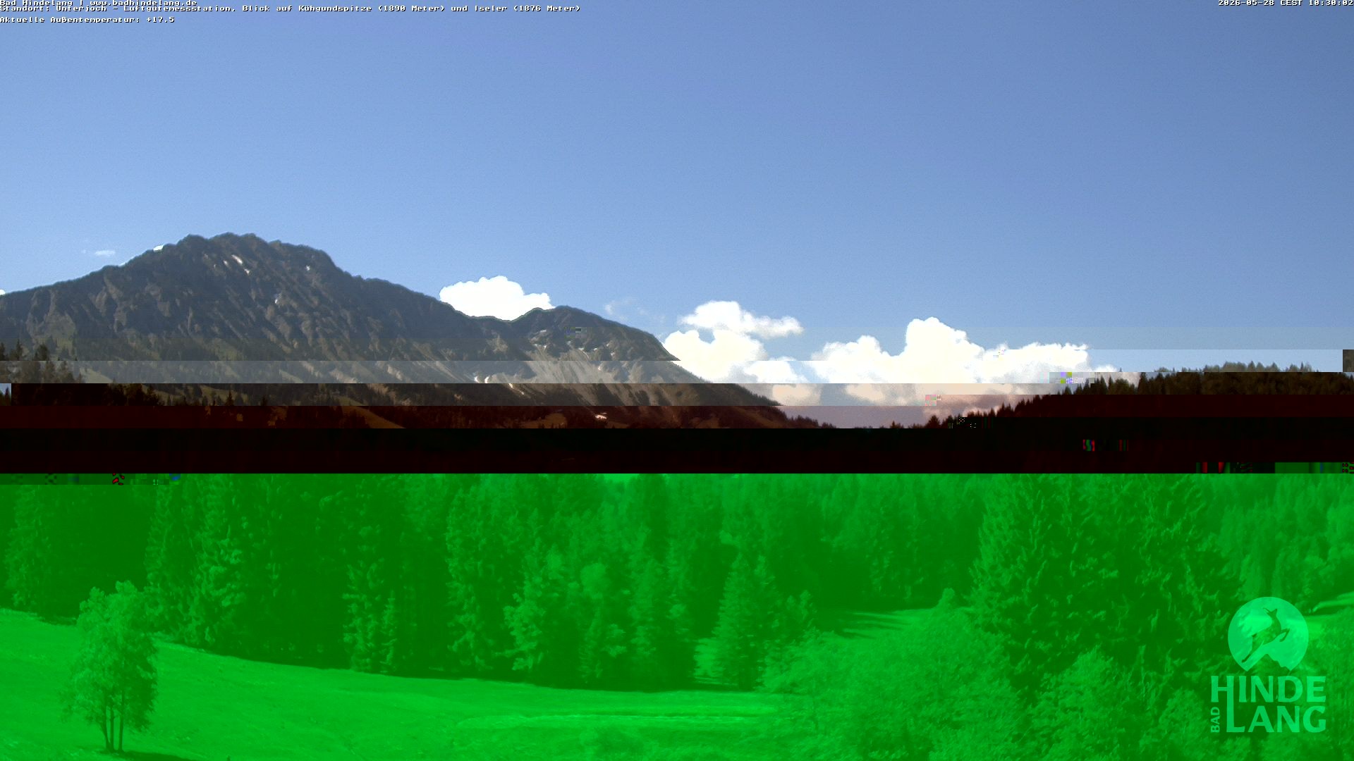 Archived image Unterjoch webcam