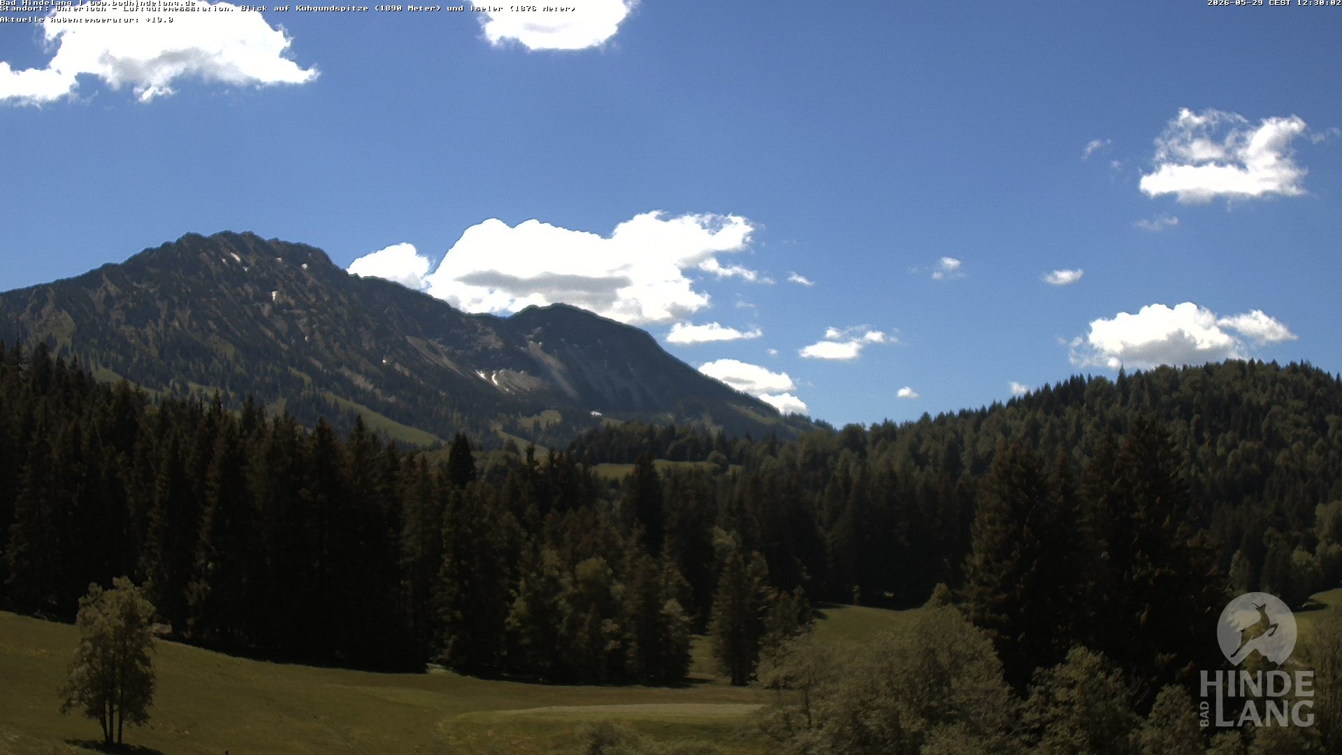 Archiv Foto Webcam Aussicht von der Region Unterjoch