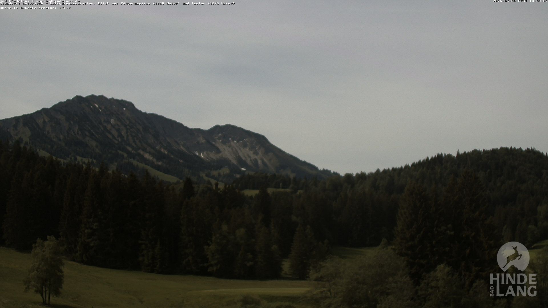 Archiv Foto Webcam Aussicht von der Region Unterjoch