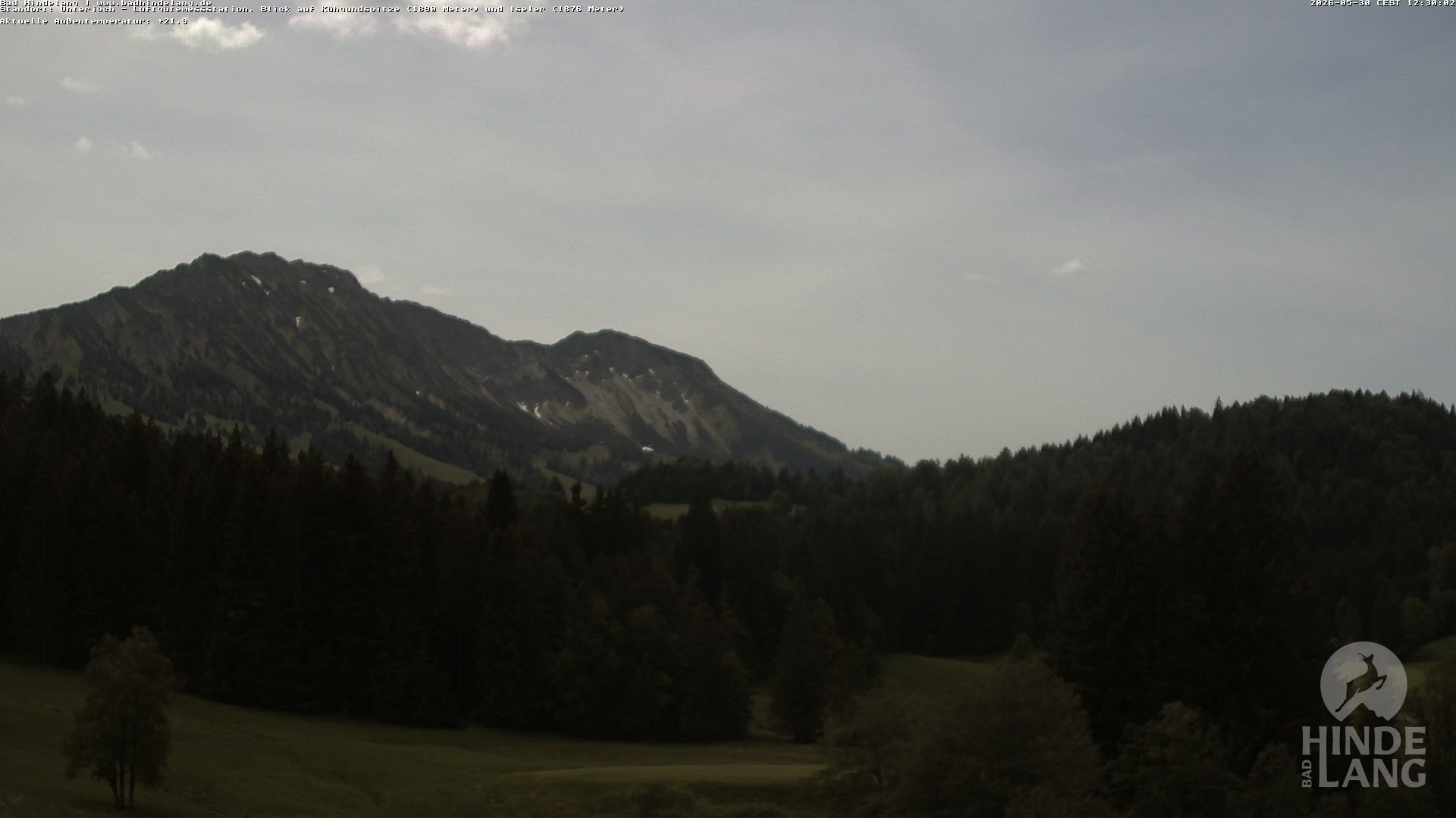 Archiv Foto Webcam Aussicht von der Region Unterjoch