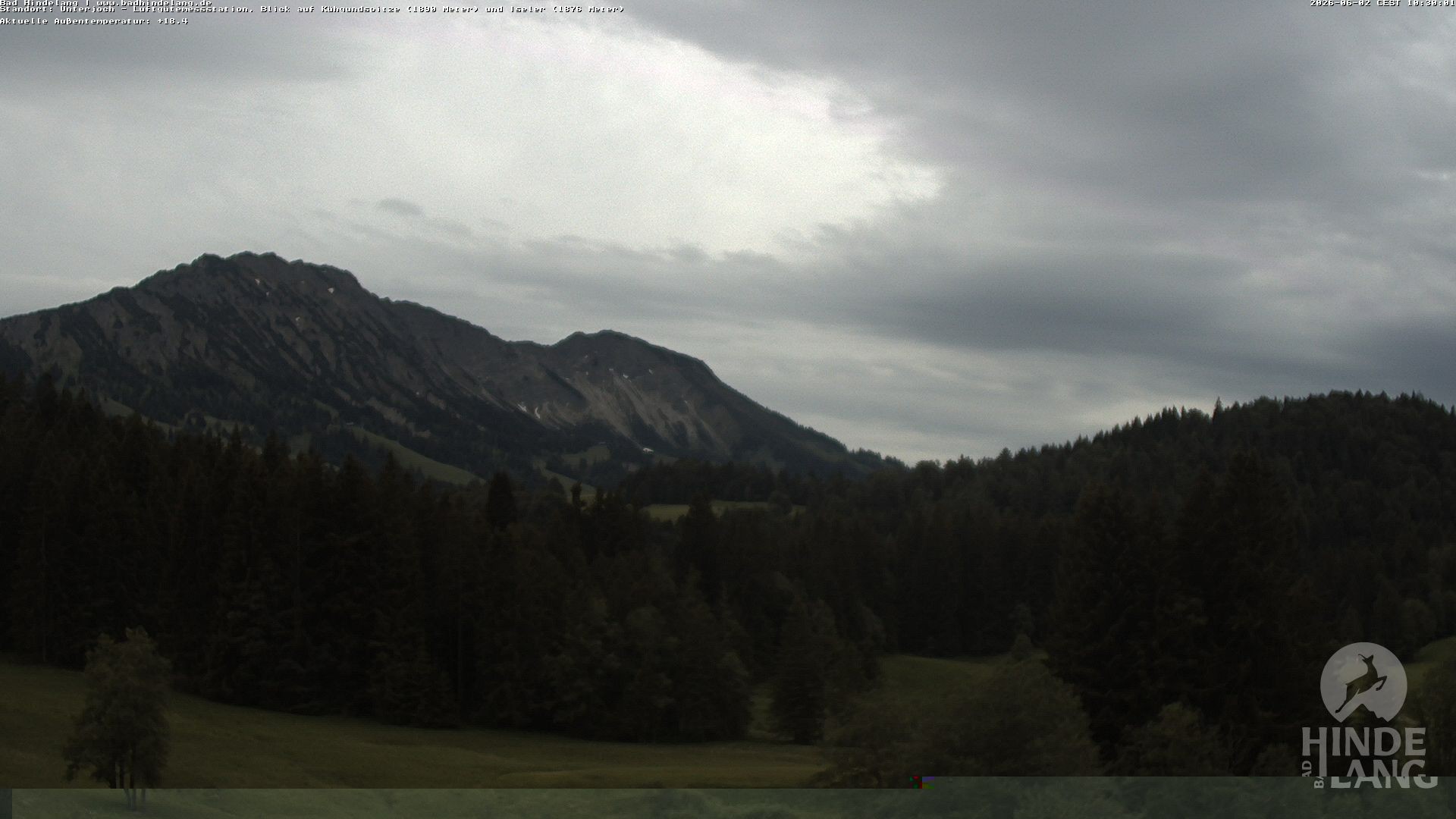 Archiv Foto Webcam Aussicht von der Region Unterjoch