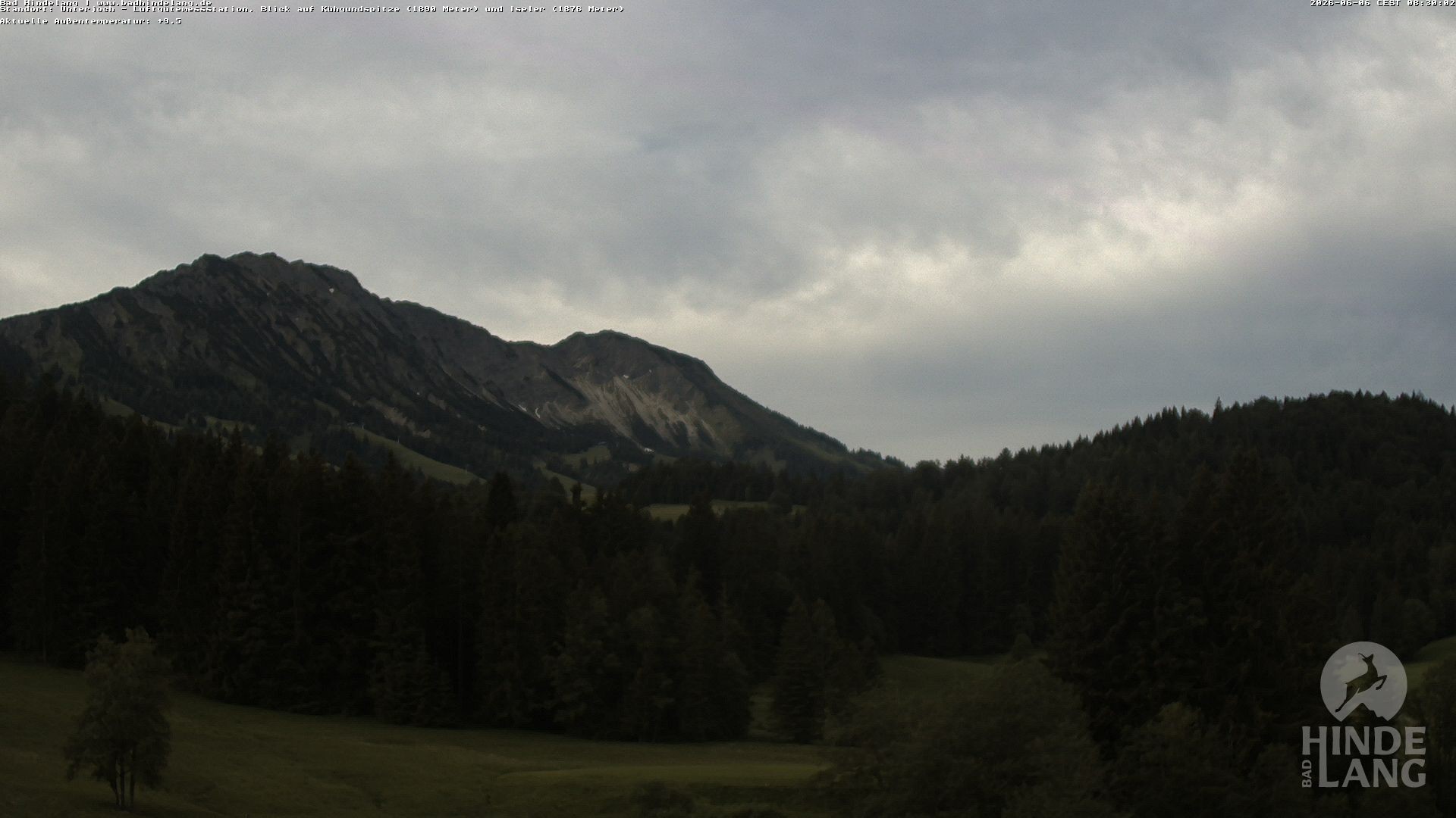 Archiv Foto Webcam Aussicht von der Region Unterjoch