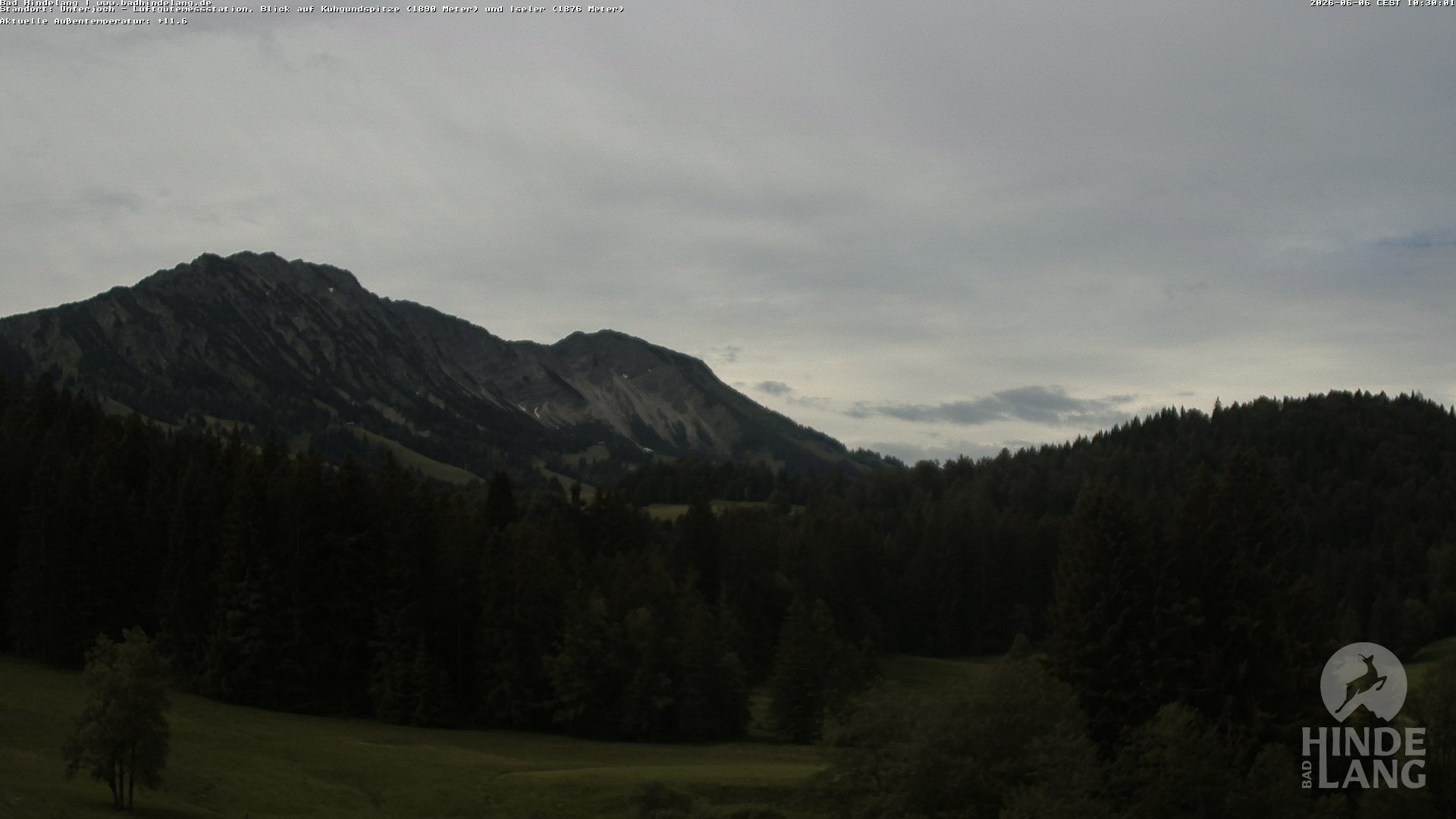 Archiv Foto Webcam Aussicht von der Region Unterjoch