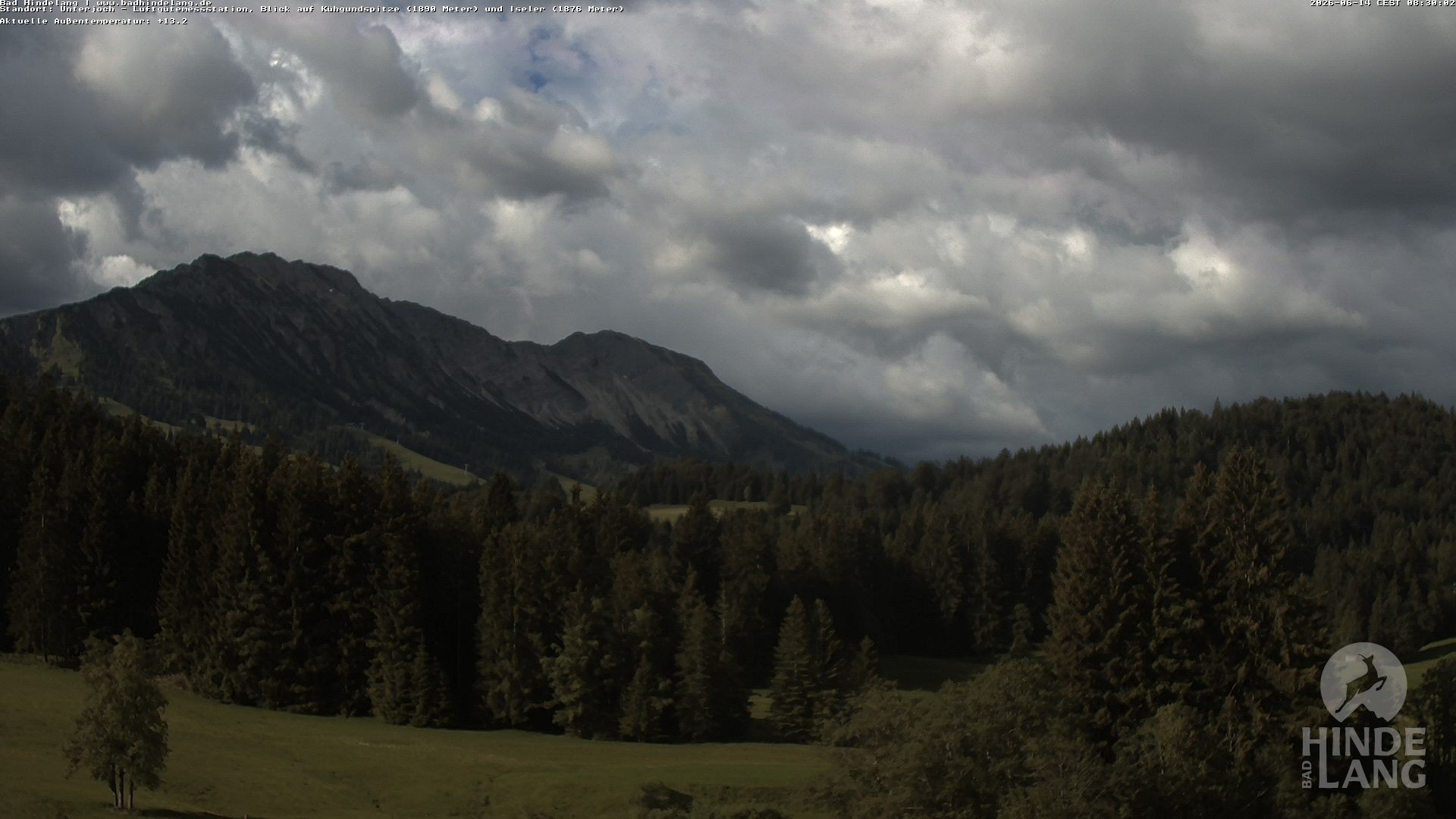 Archiv Foto Webcam Aussicht von der Region Unterjoch