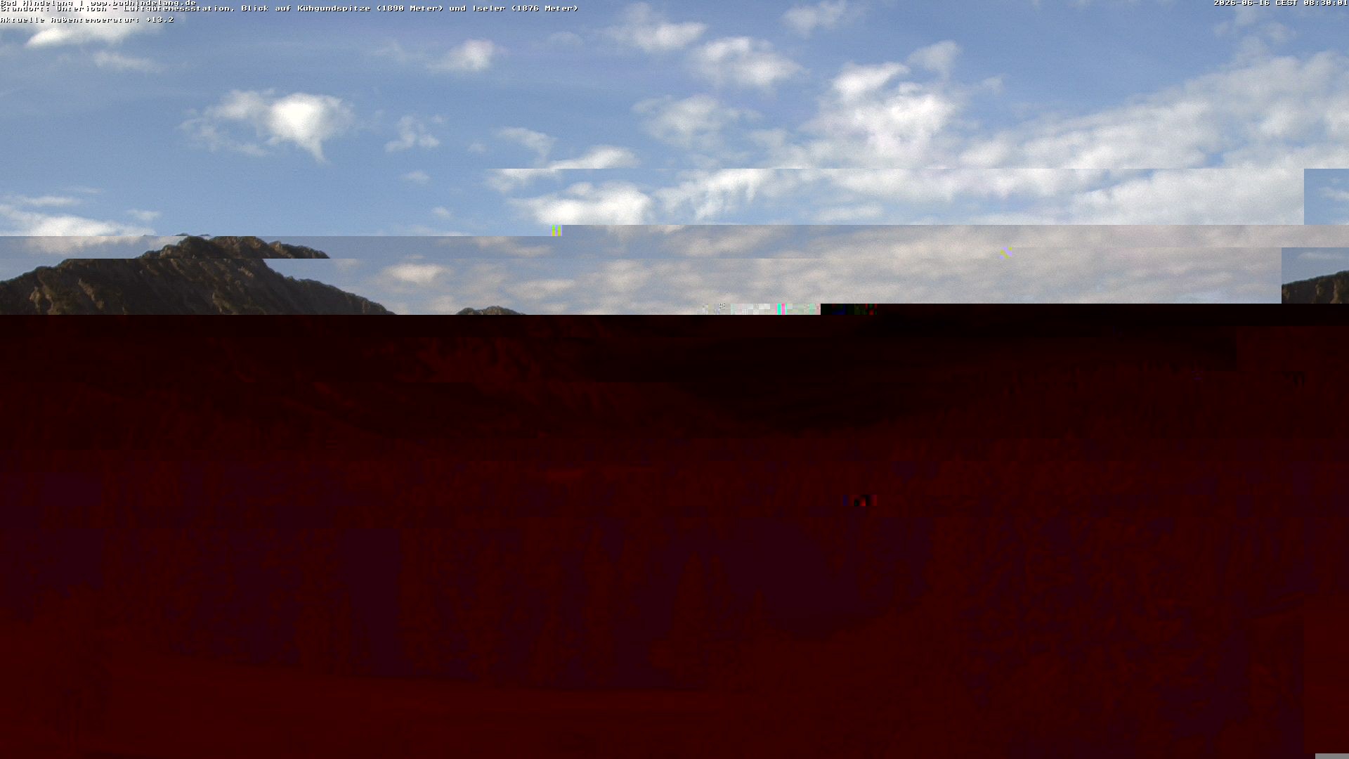 Archived image Unterjoch webcam