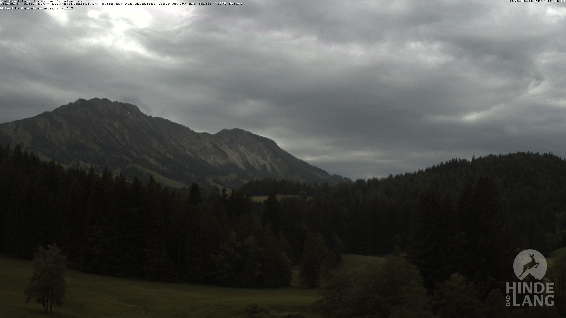 Archiv Foto Webcam Aussicht von der Region Unterjoch