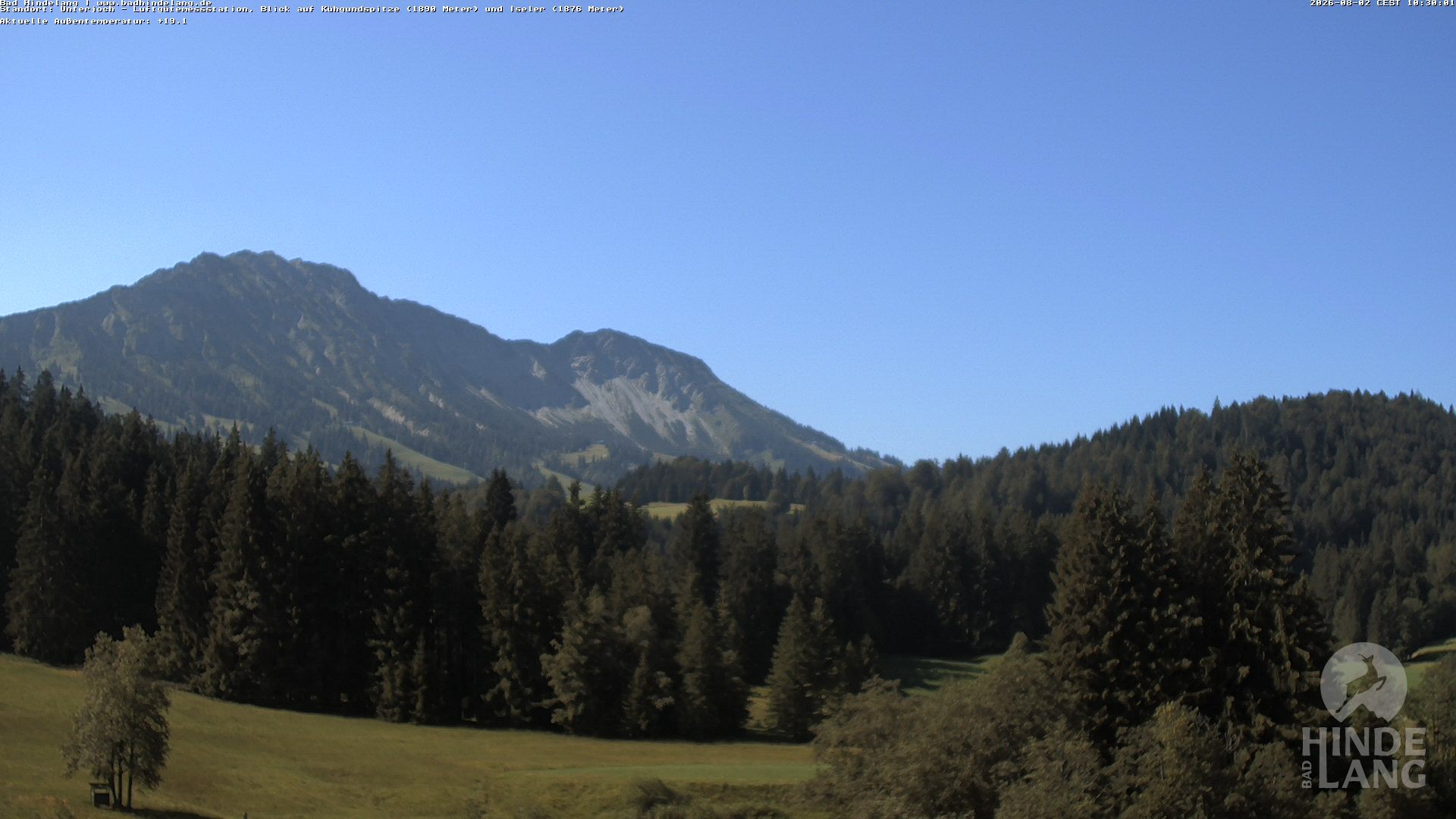 Archiv Foto Webcam Aussicht von der Region Unterjoch