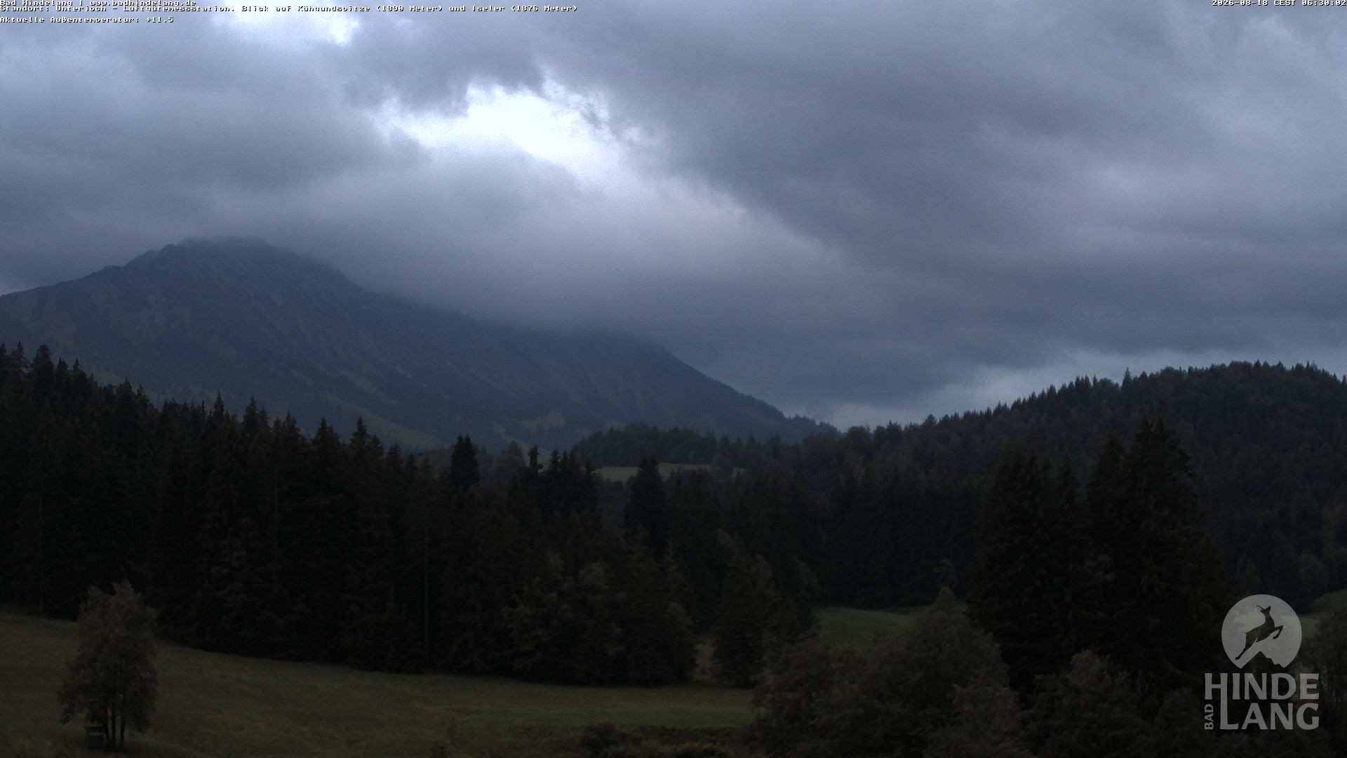 Archiv Foto Webcam Aussicht von der Region Unterjoch