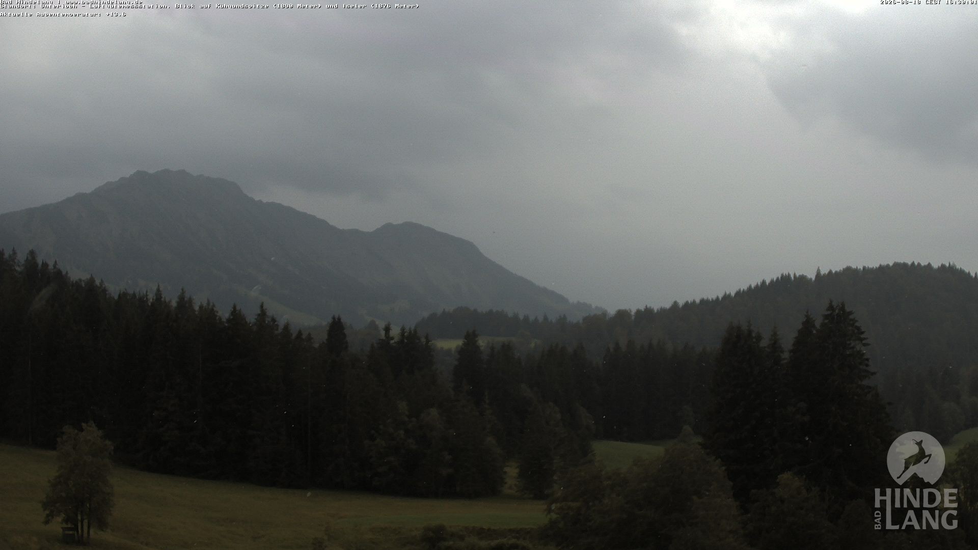 Archiv Foto Webcam Aussicht von der Region Unterjoch