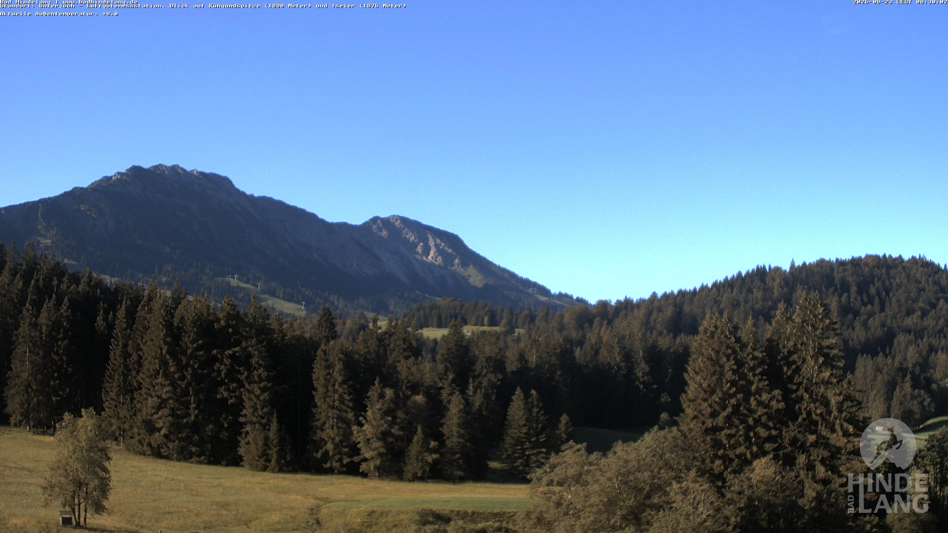 Archiv Foto Webcam Aussicht von der Region Unterjoch