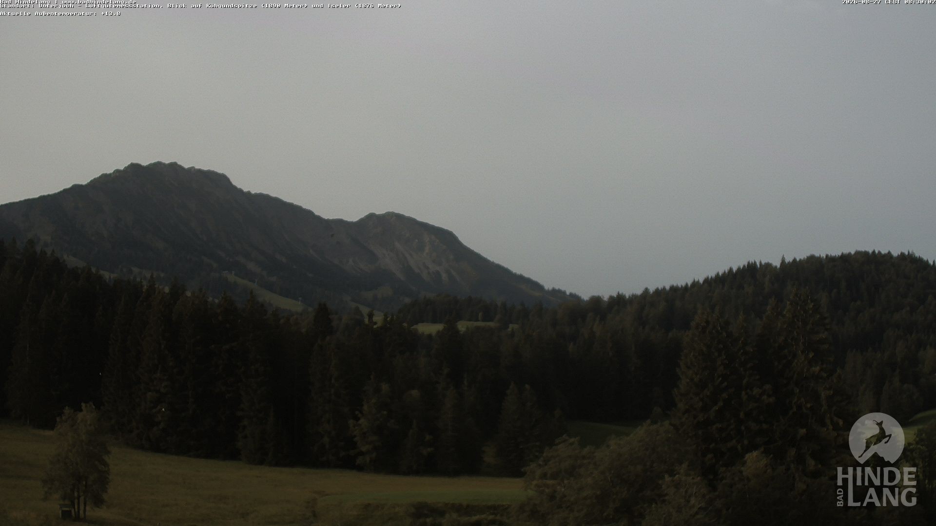 Archiv Foto Webcam Aussicht von der Region Unterjoch