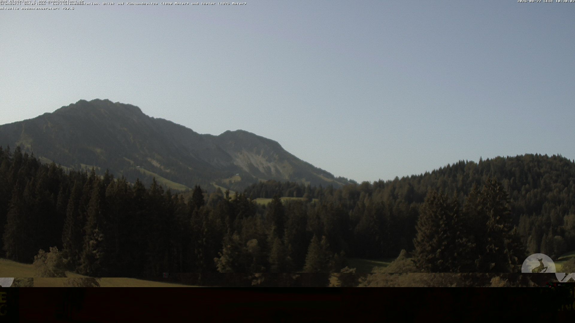 Archiv Foto Webcam Aussicht von der Region Unterjoch