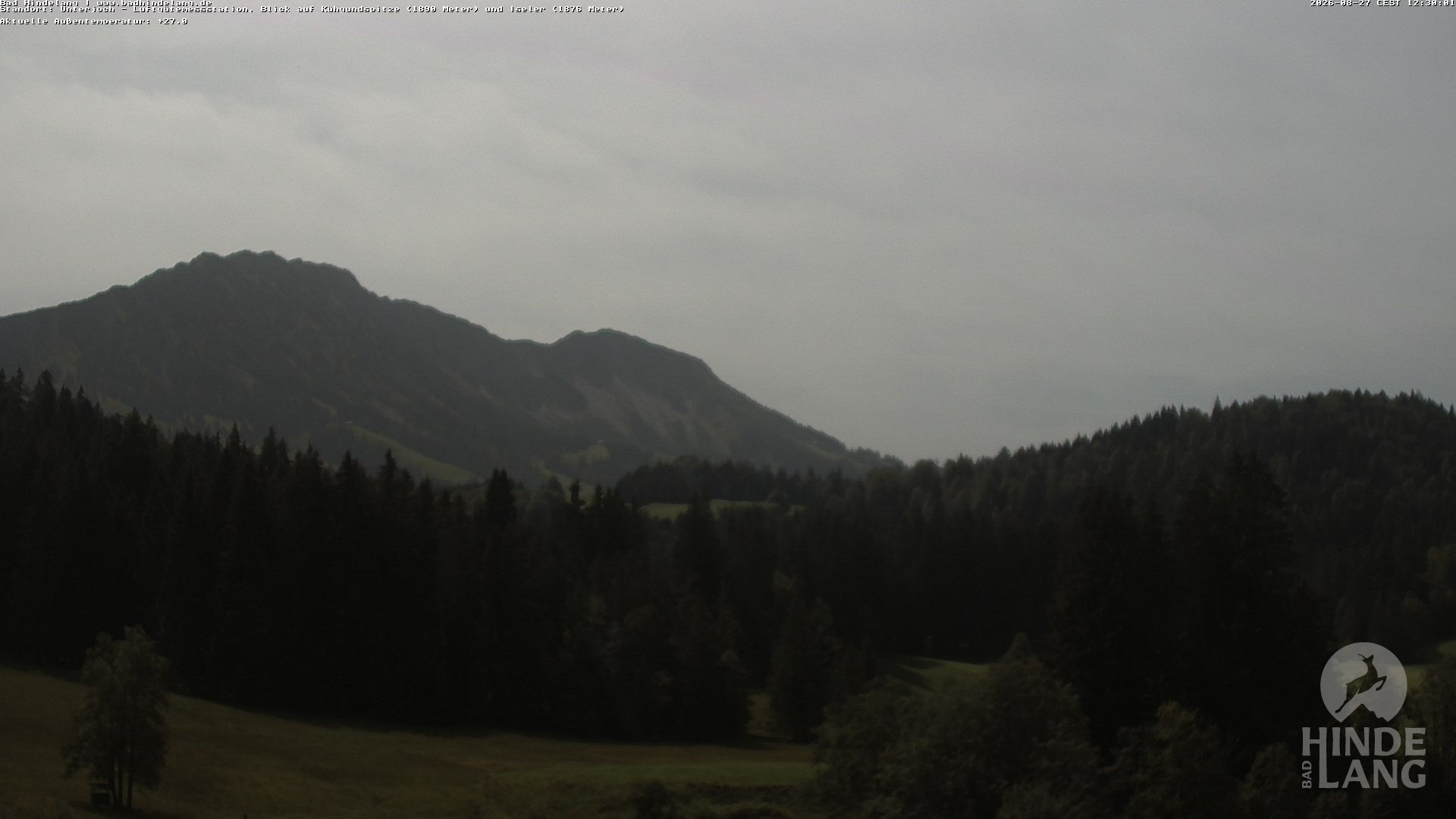 Archiv Foto Webcam Aussicht von der Region Unterjoch