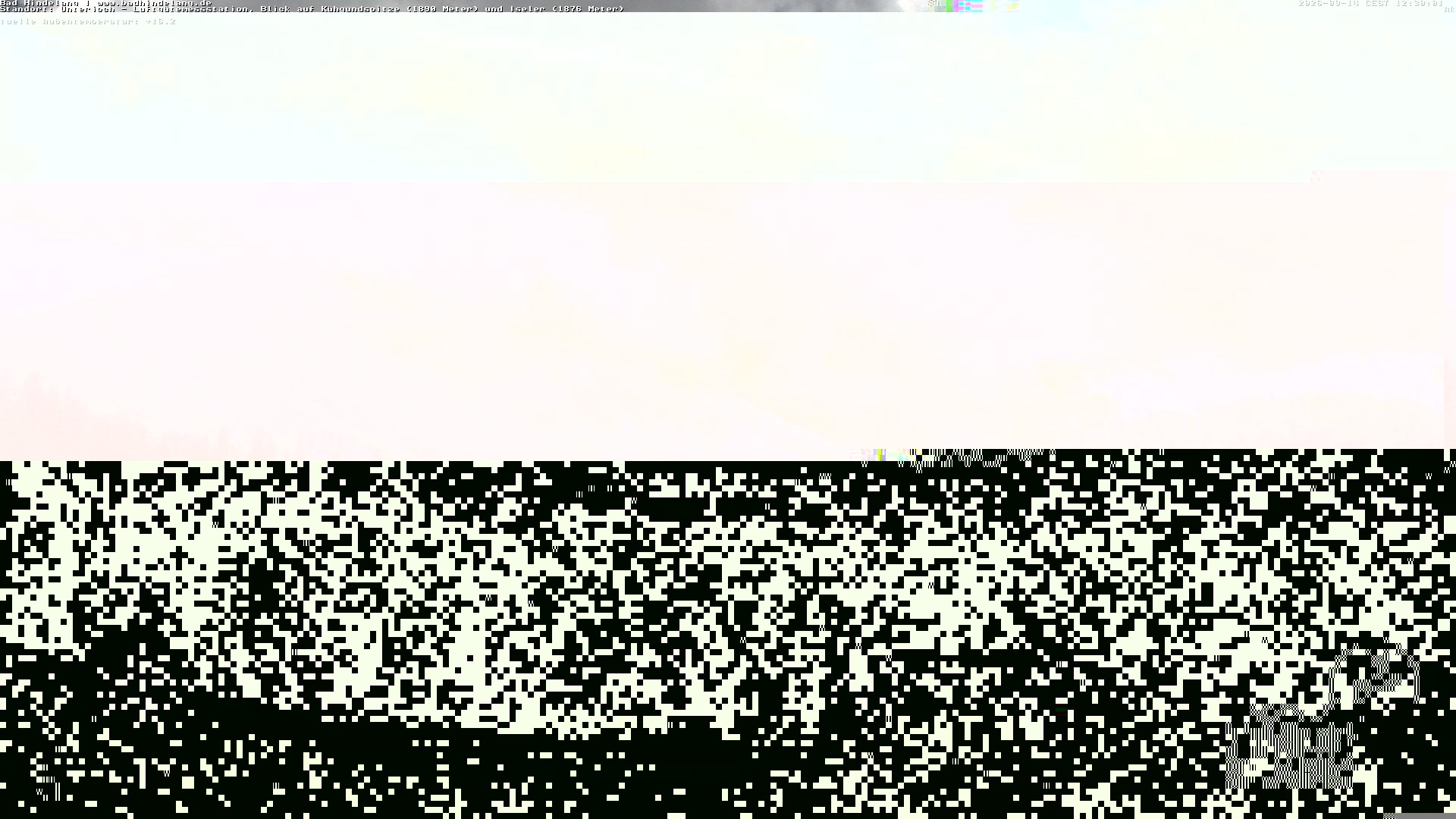 Archived image Unterjoch webcam