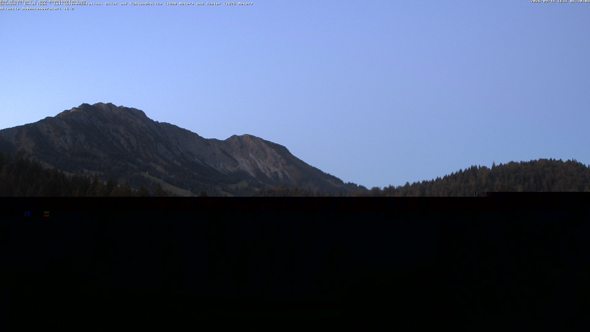 Archiv Foto Webcam Aussicht von der Region Unterjoch