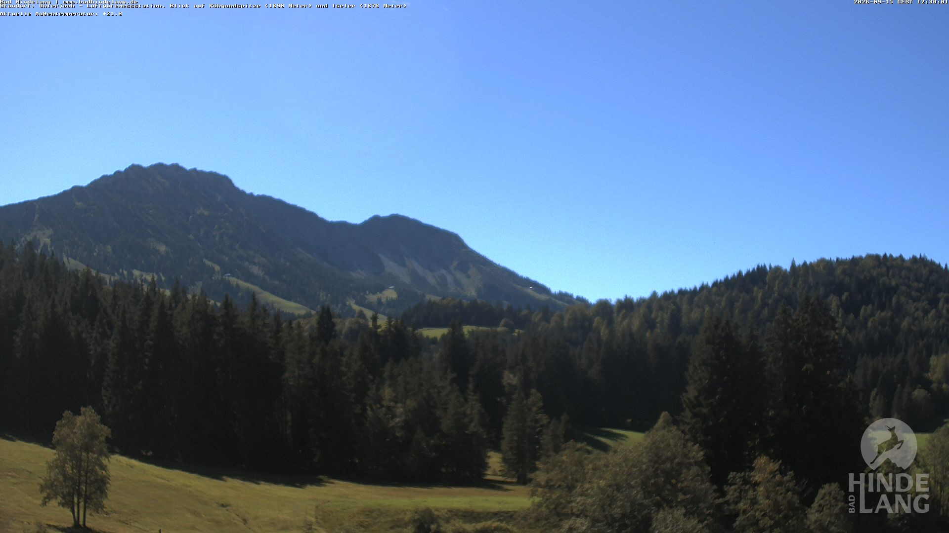 Archiv Foto Webcam Aussicht von der Region Unterjoch