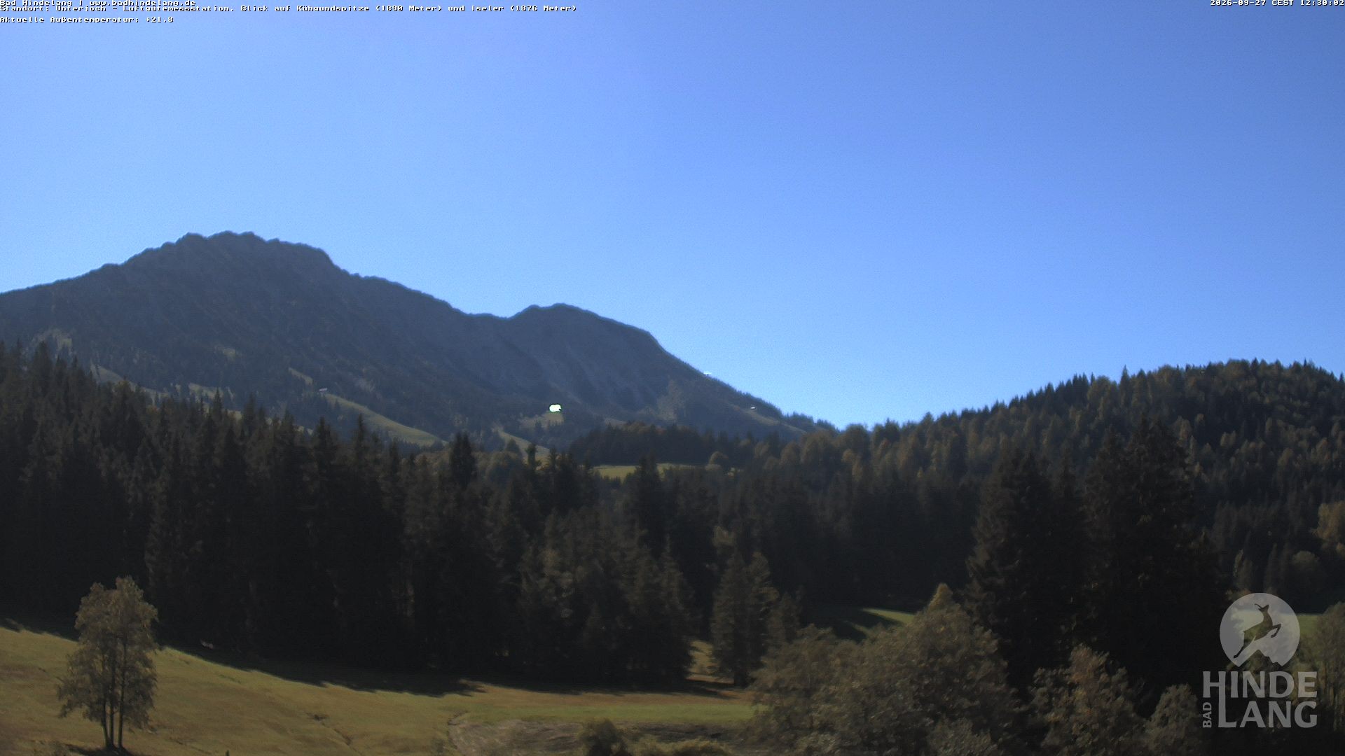Archiv Foto Webcam Aussicht von der Region Unterjoch