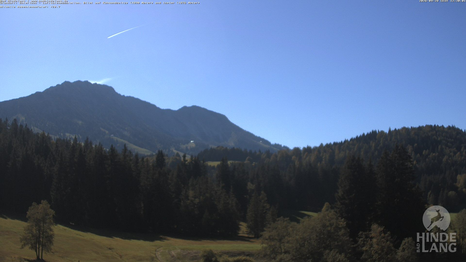 Archiv Foto Webcam Aussicht von der Region Unterjoch