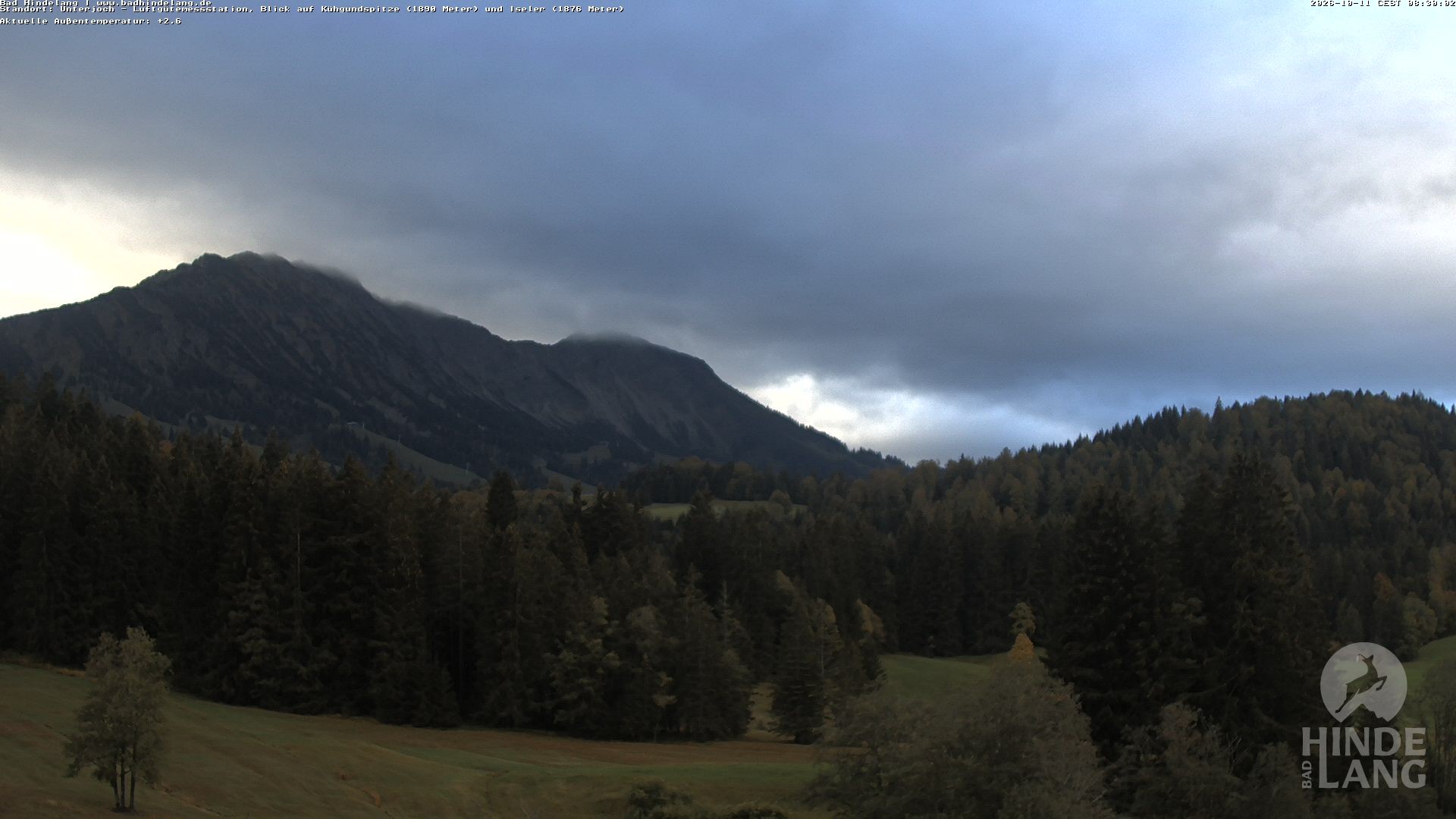 Archiv Foto Webcam Aussicht von der Region Unterjoch