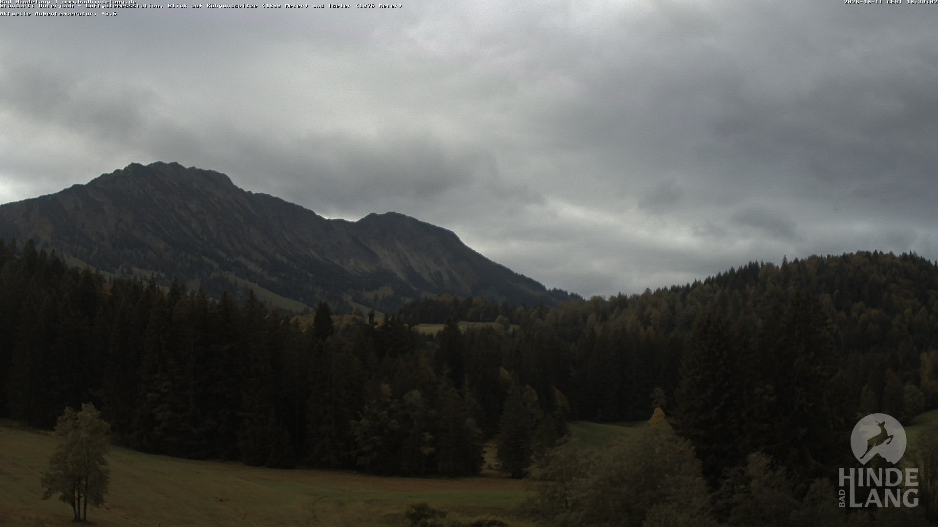 Archiv Foto Webcam Aussicht von der Region Unterjoch