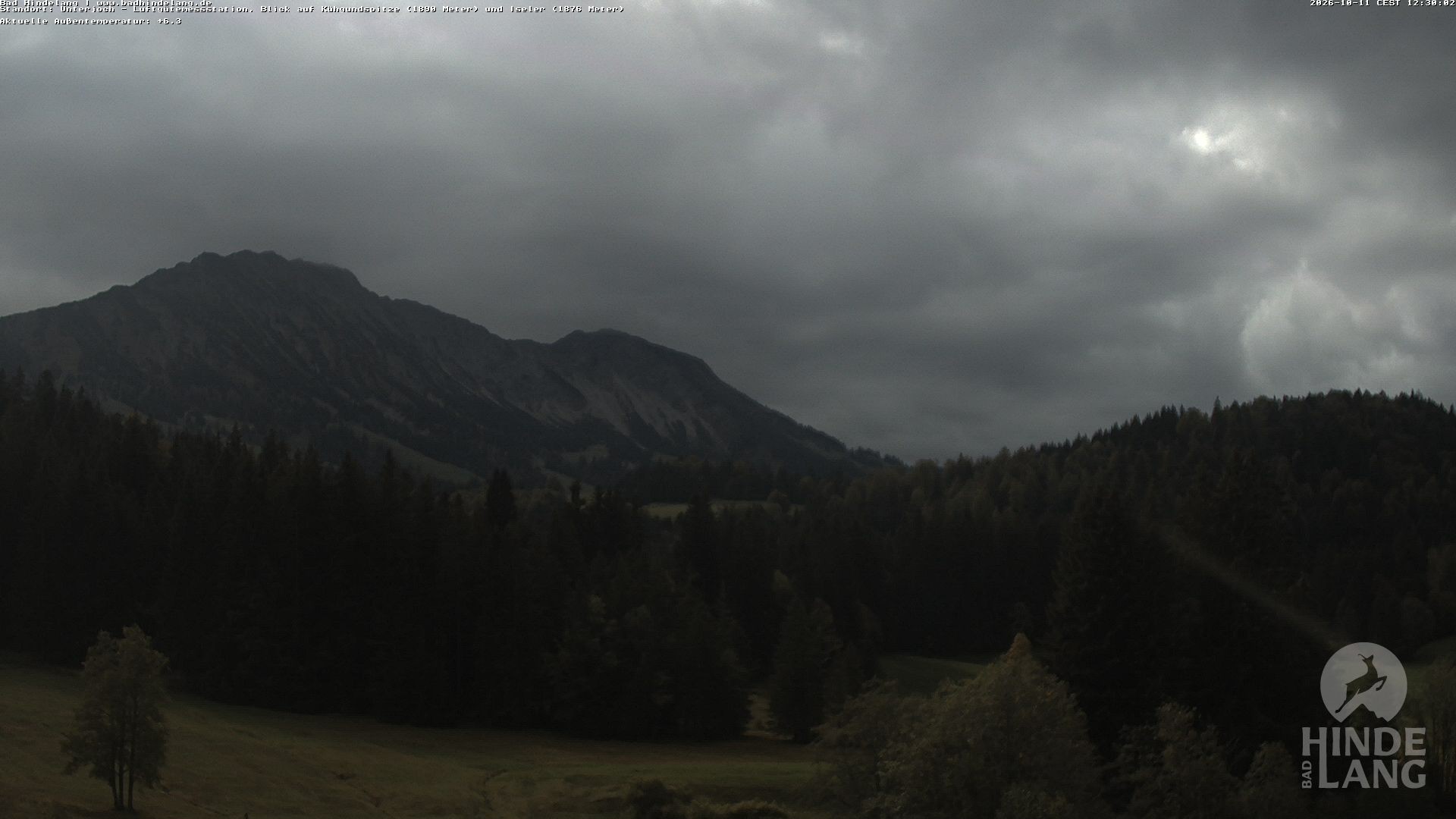 Archiv Foto Webcam Aussicht von der Region Unterjoch