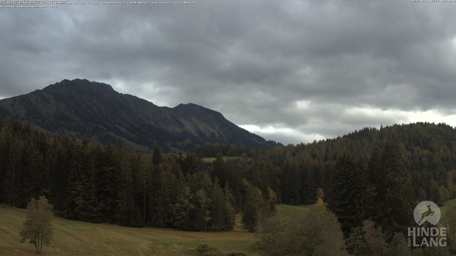 Archiv Foto Webcam Aussicht von der Region Unterjoch
